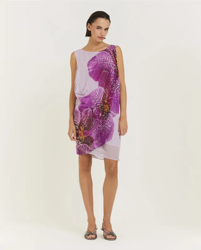 Zijden jurk - Roze sold by Pauw Amsterdam