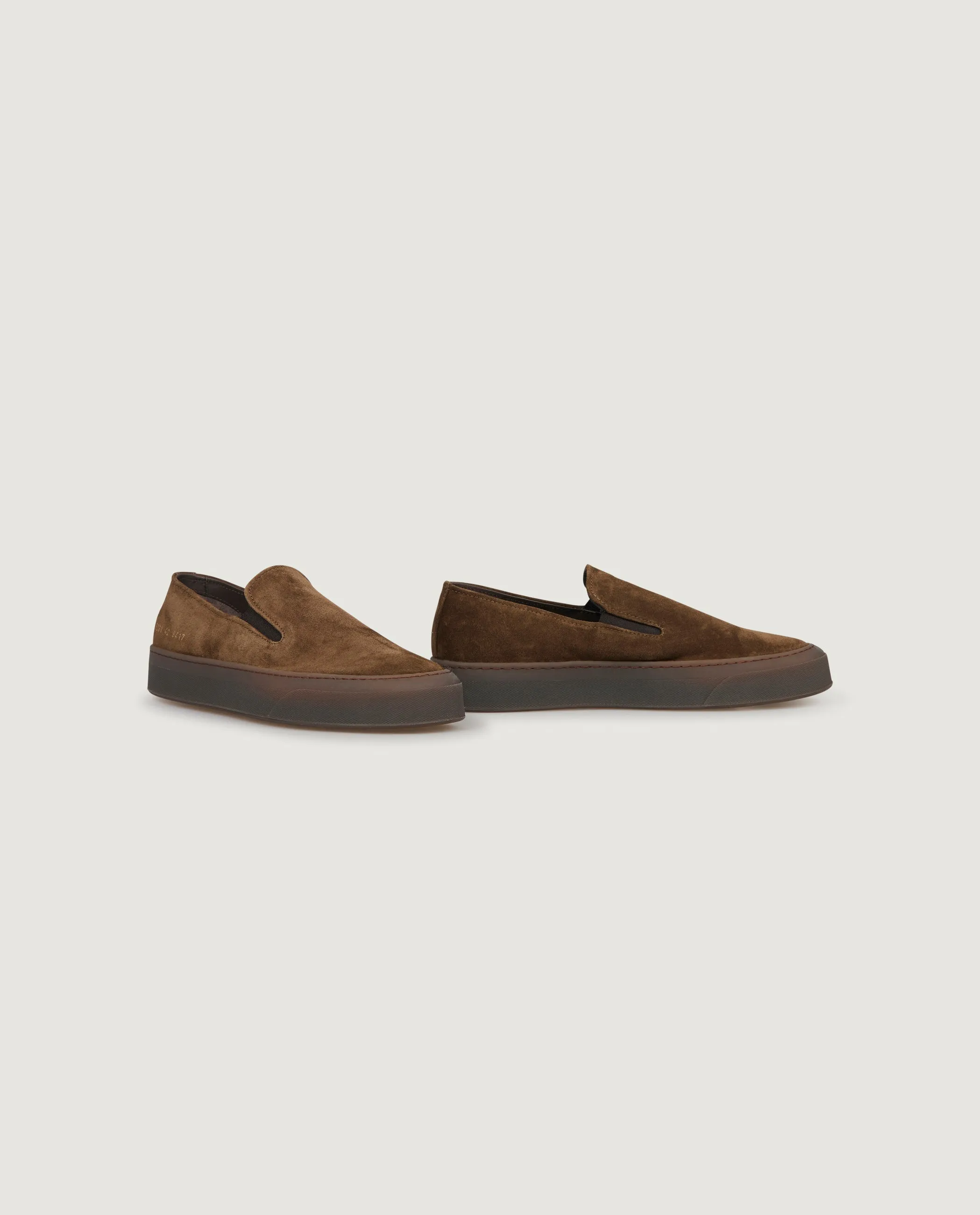 Suede Slip On Sneakers - Bruin sold by Pauw Amsterdam product image thumbnail 5