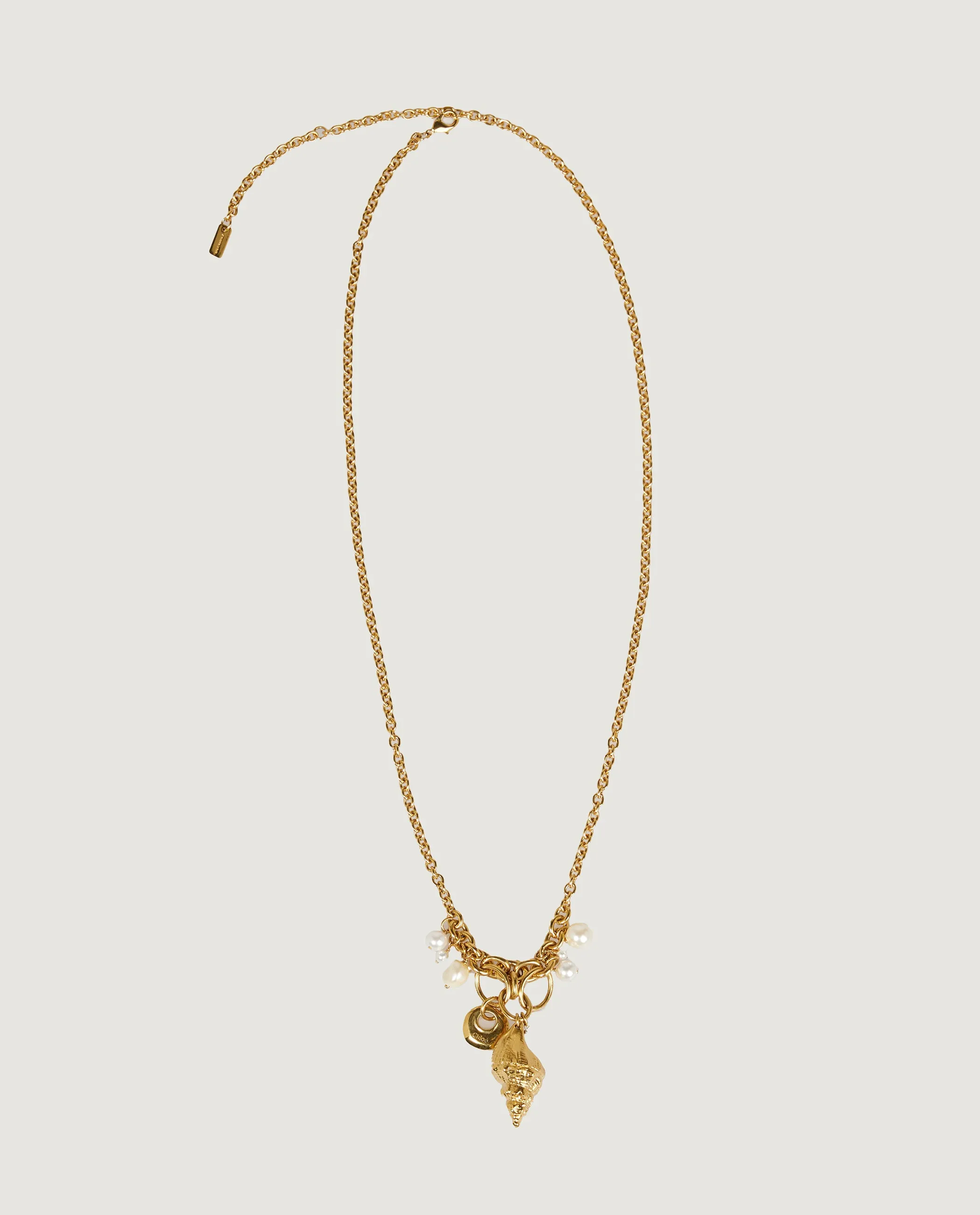 Ketting met schelpenhanger sold by Pauw Amsterdam