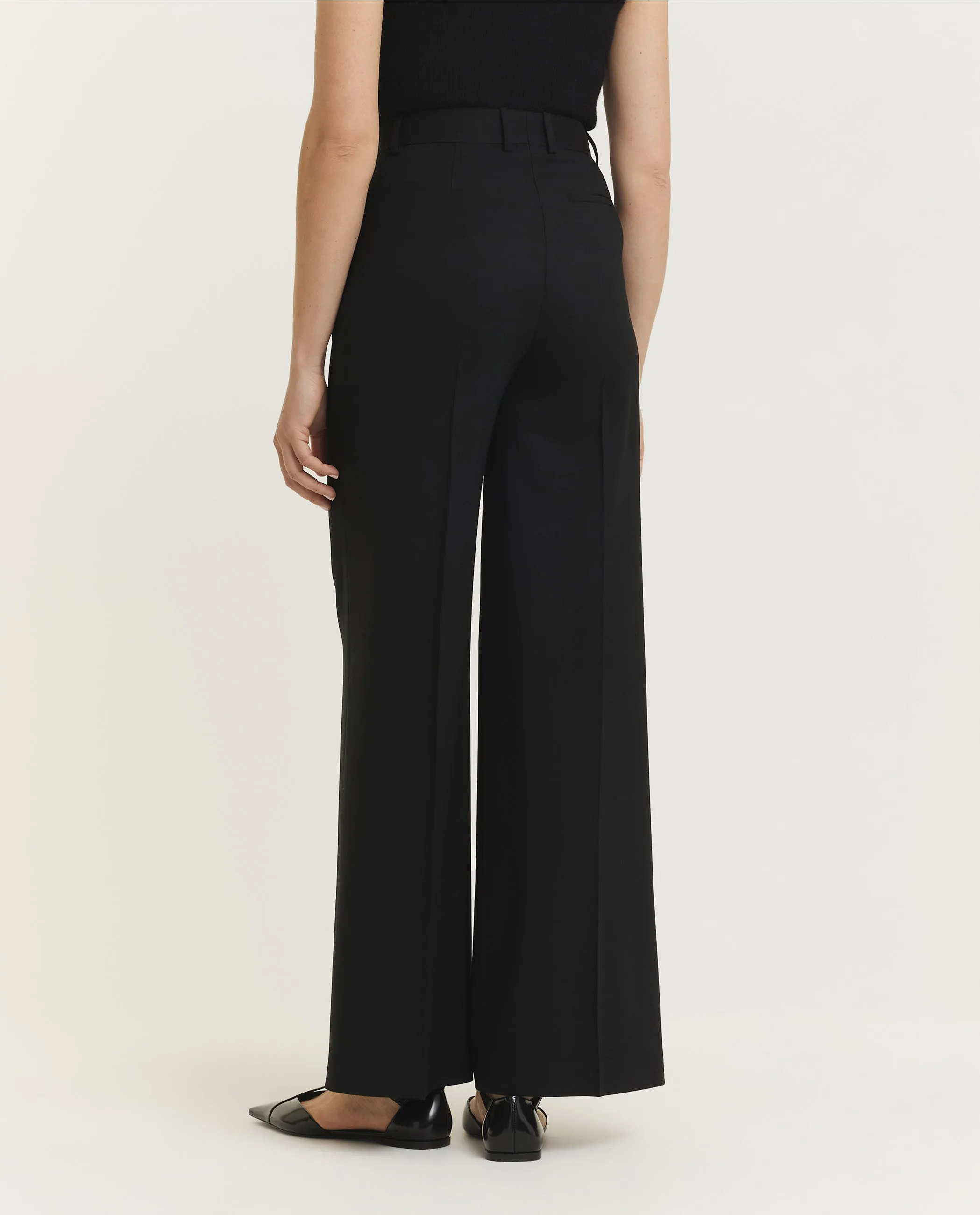 Wollen Alana broek - Zwart sold by Pauw Amsterdam product image thumbnail 5