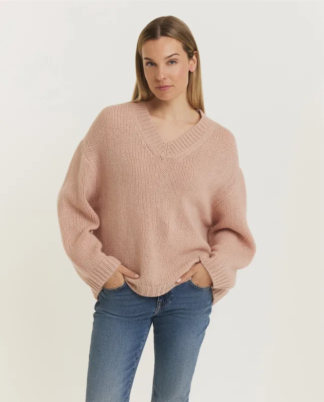 Wol Cashmere Trui - Roze sold by Pauw Amsterdam