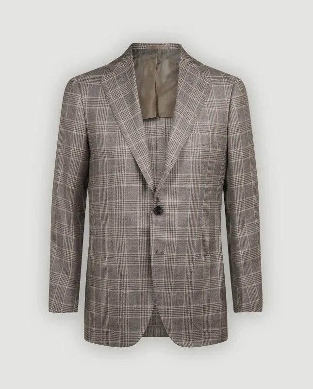 Glencheck Jasje - Lichtbruin sold by Pauw Amsterdam