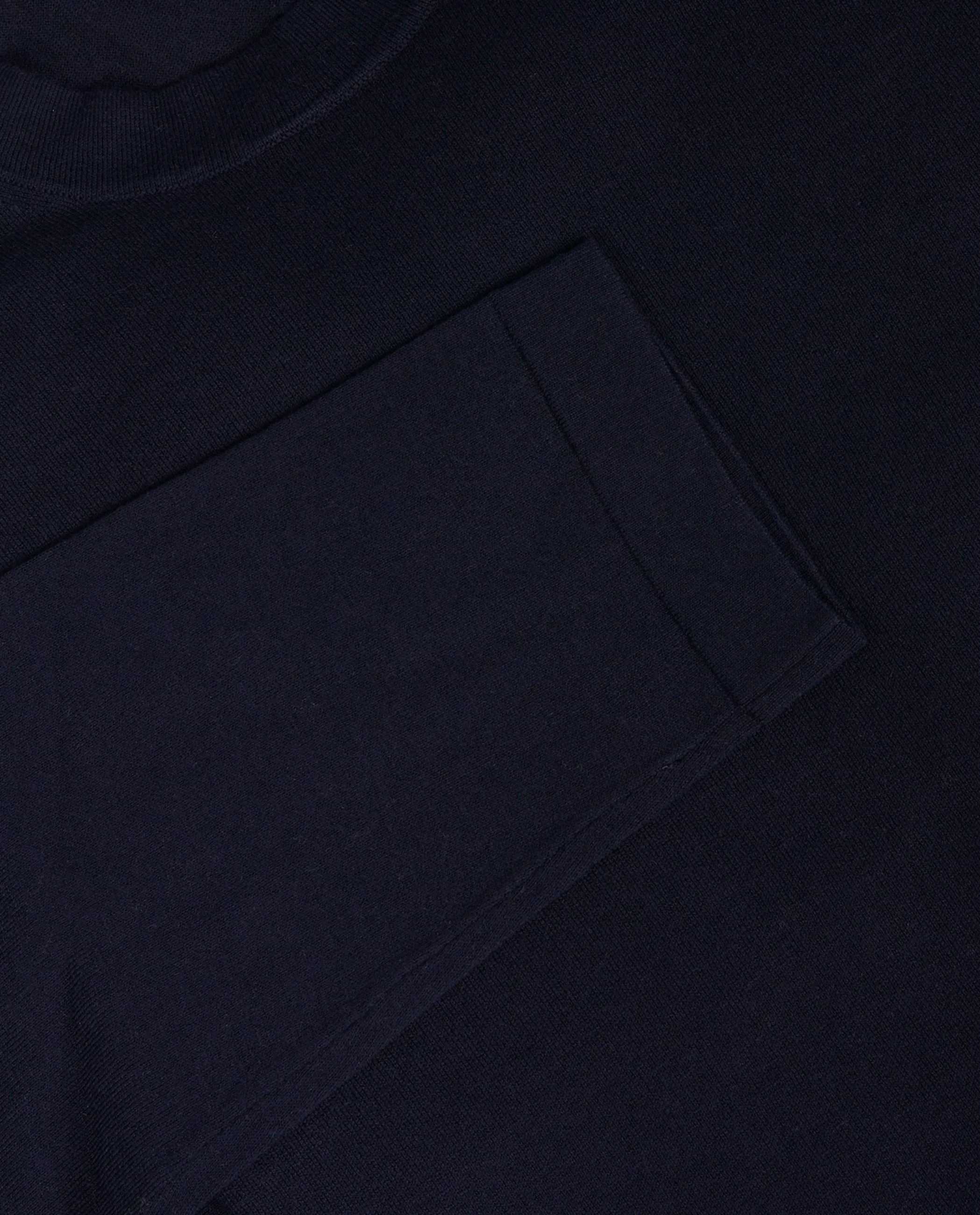 Katoen Zijde Trui - Donkerblauw sold by Pauw Amsterdam product image thumbnail 4