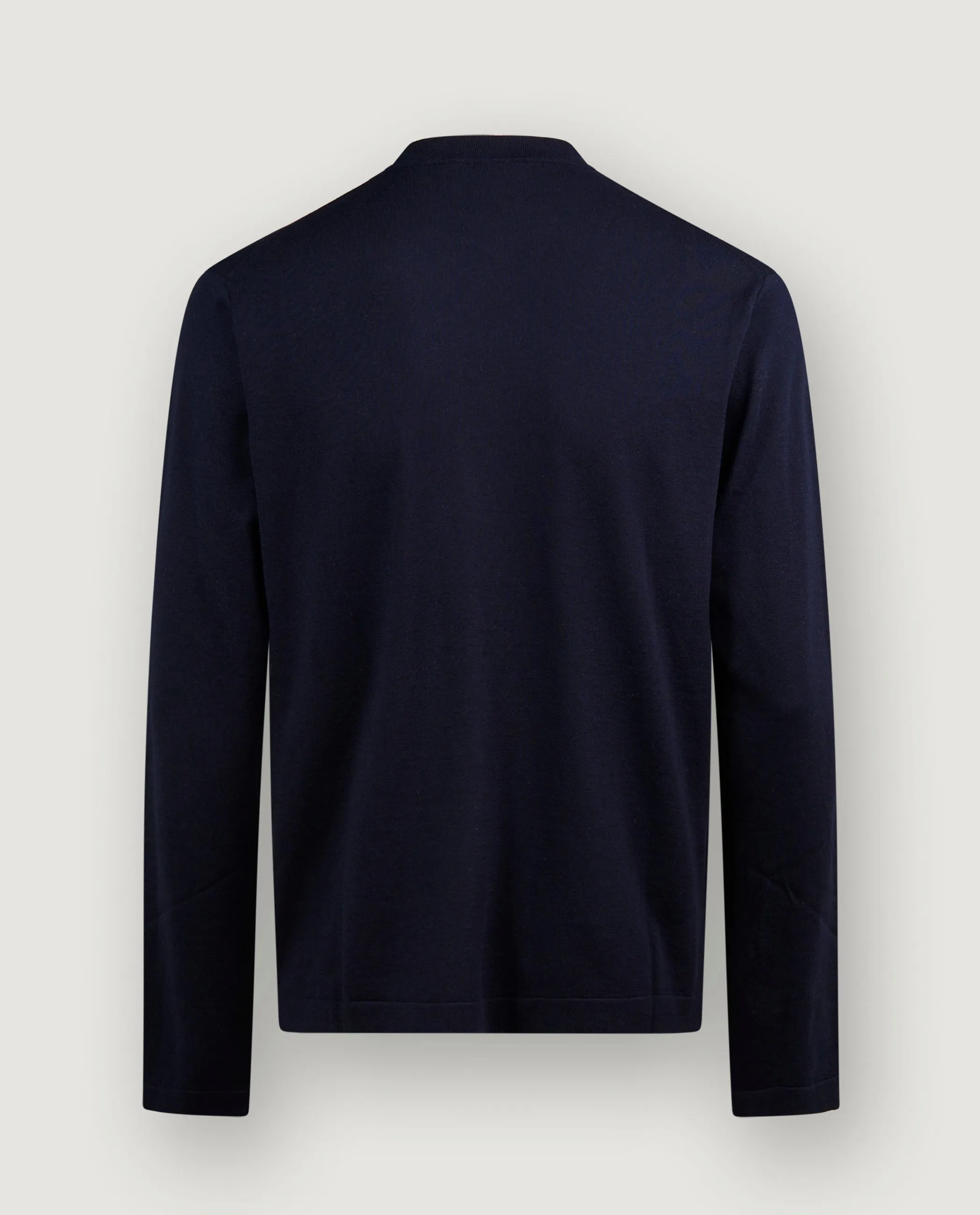 Katoen Zijde Trui - Donkerblauw sold by Pauw Amsterdam product image thumbnail 3