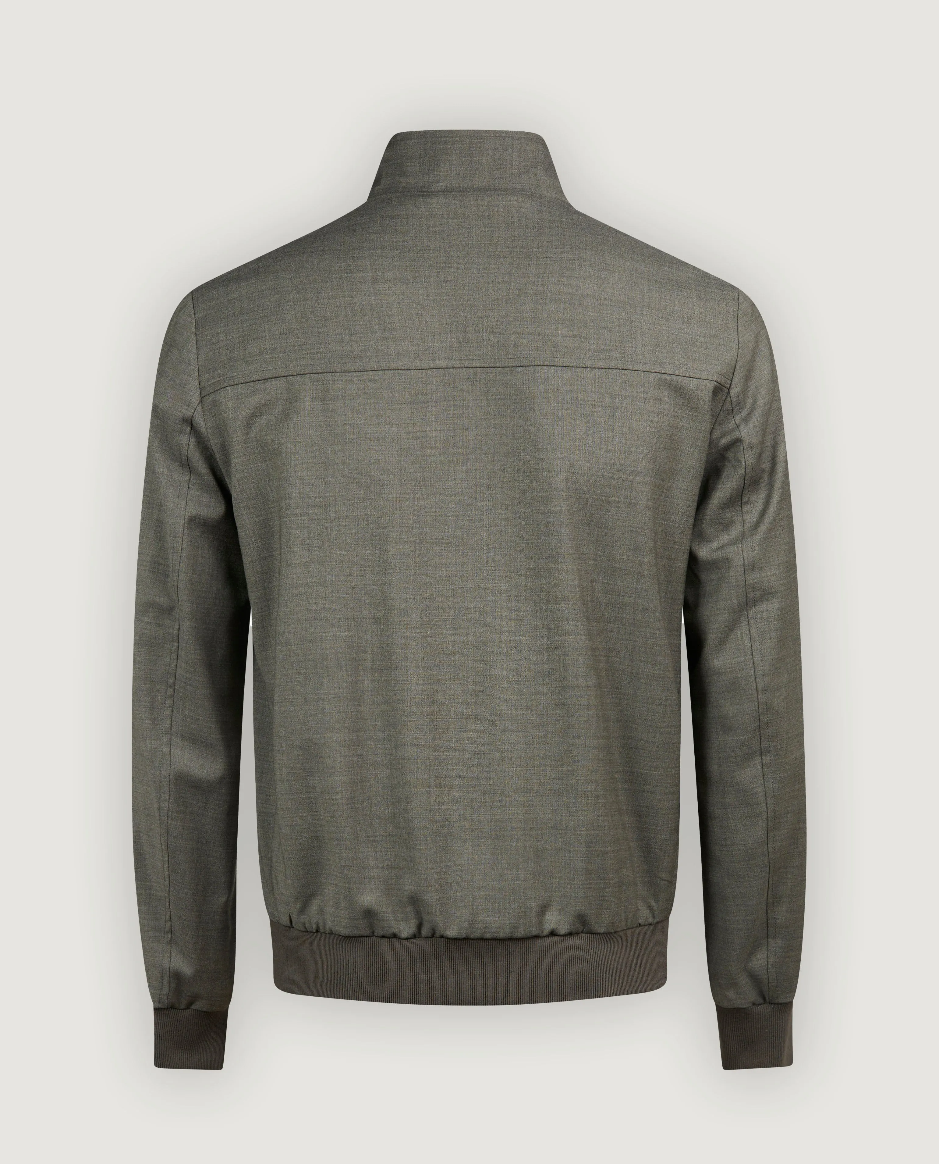 Wollen Bomberjack - Groen sold by Pauw Amsterdam product image thumbnail 3