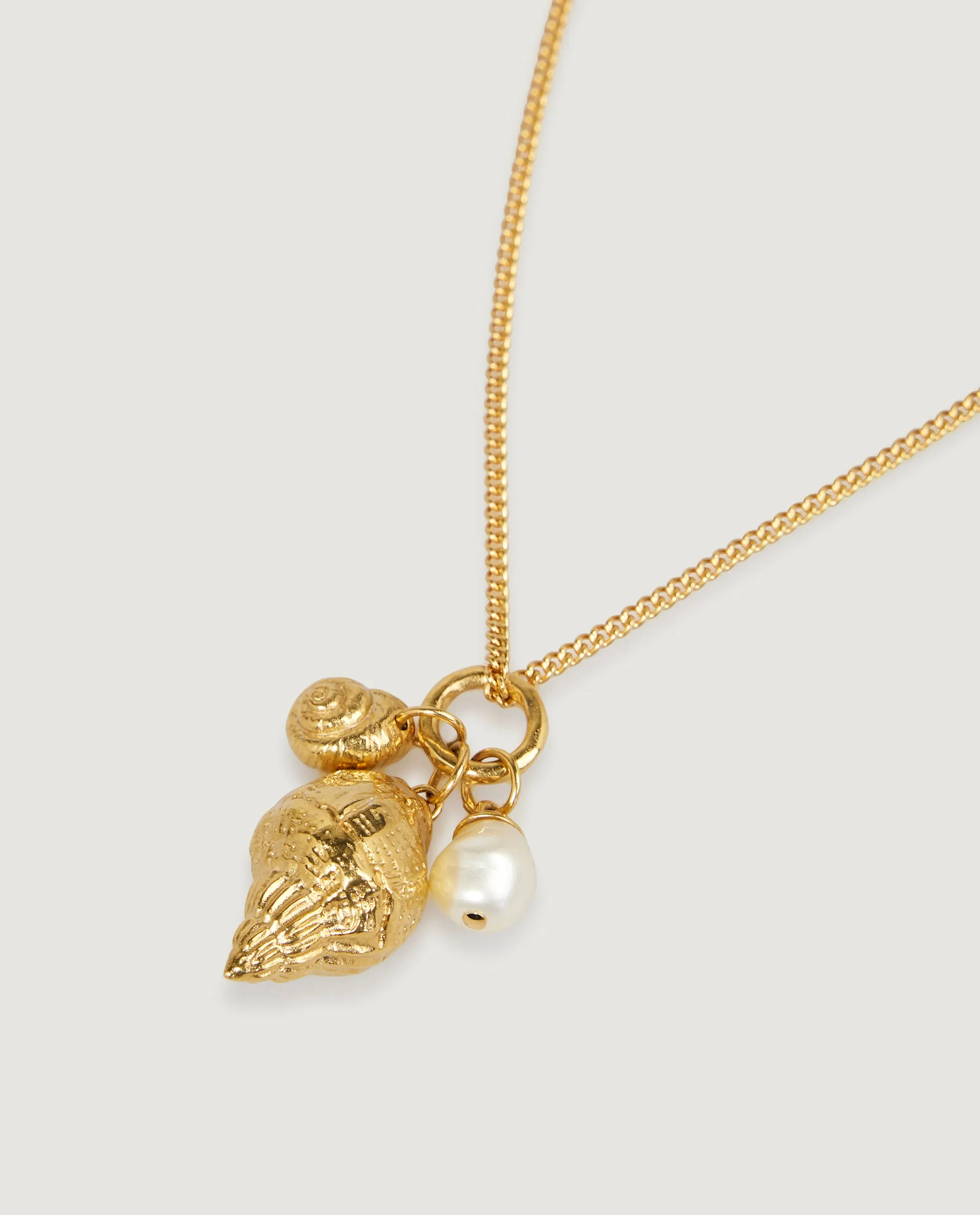 Shells Pendant Necklace Darcy - Goud sold by Pauw Amsterdam product image thumbnail 2