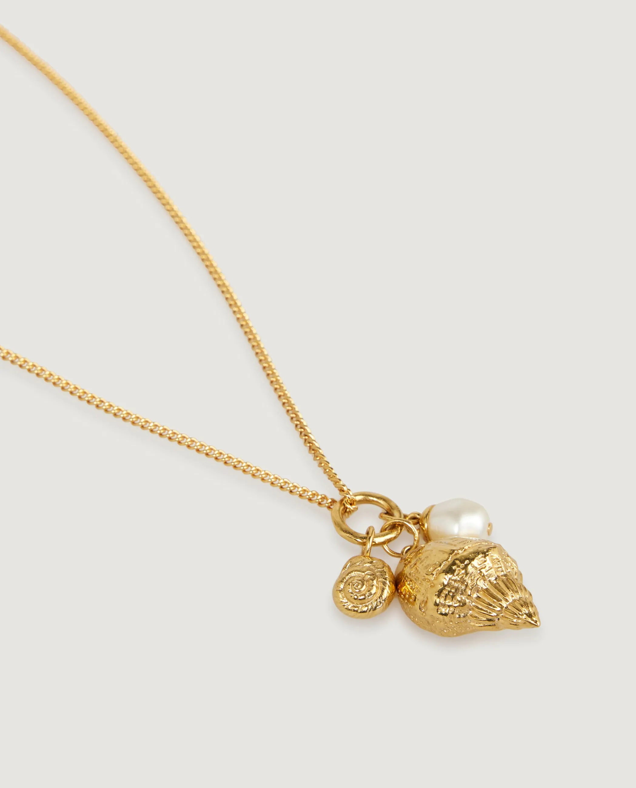 Shells Pendant Necklace Darcy - Goud sold by Pauw Amsterdam product image thumbnail 4