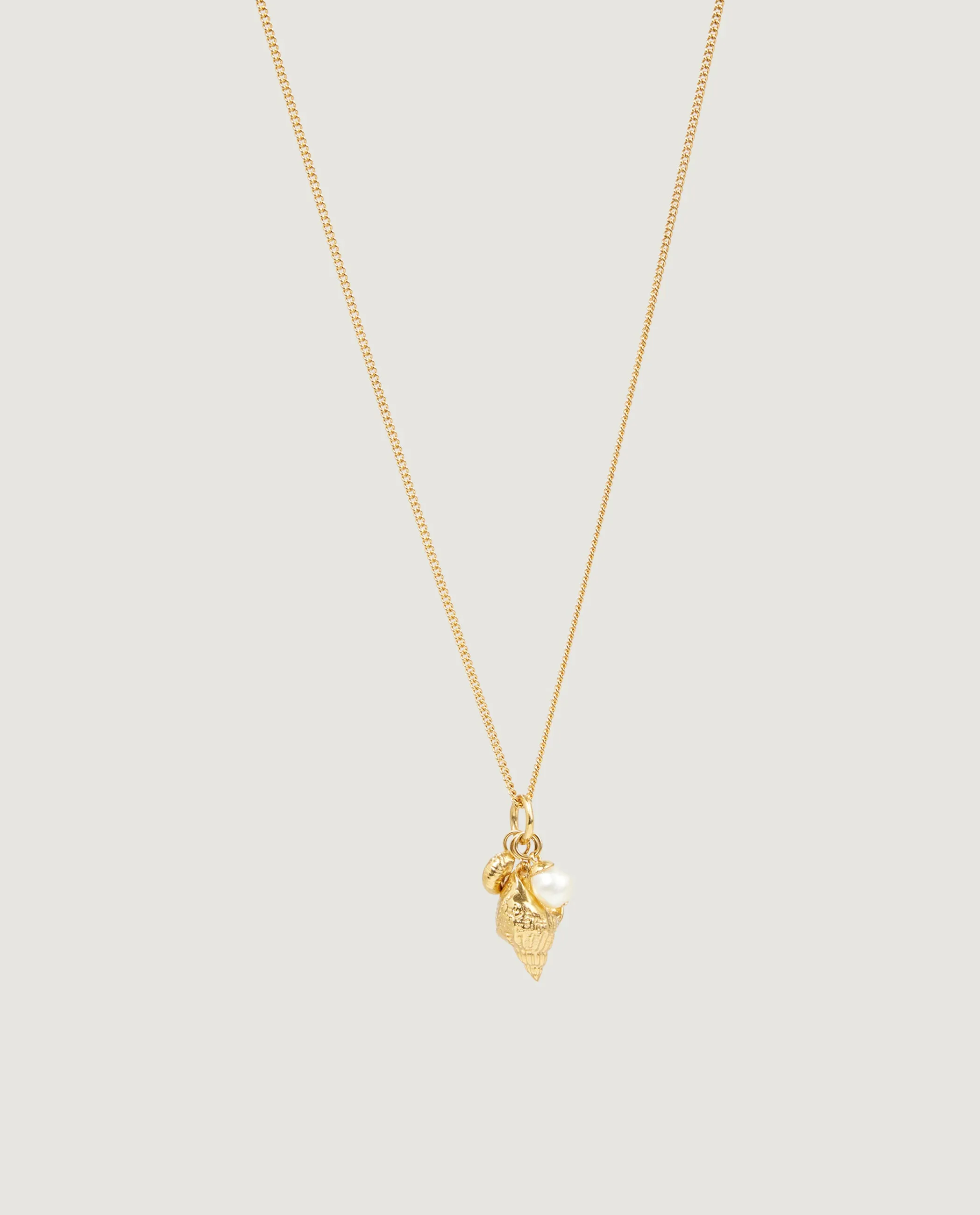 Shells Pendant Necklace Darcy - Goud sold by Pauw Amsterdam product image thumbnail 3