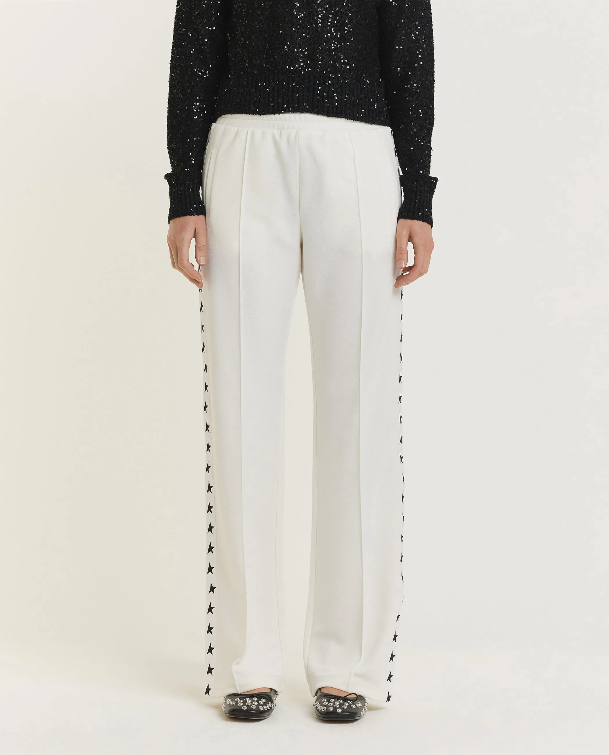 Wijde Jogger - Wit sold by Pauw Amsterdam product image thumbnail 2