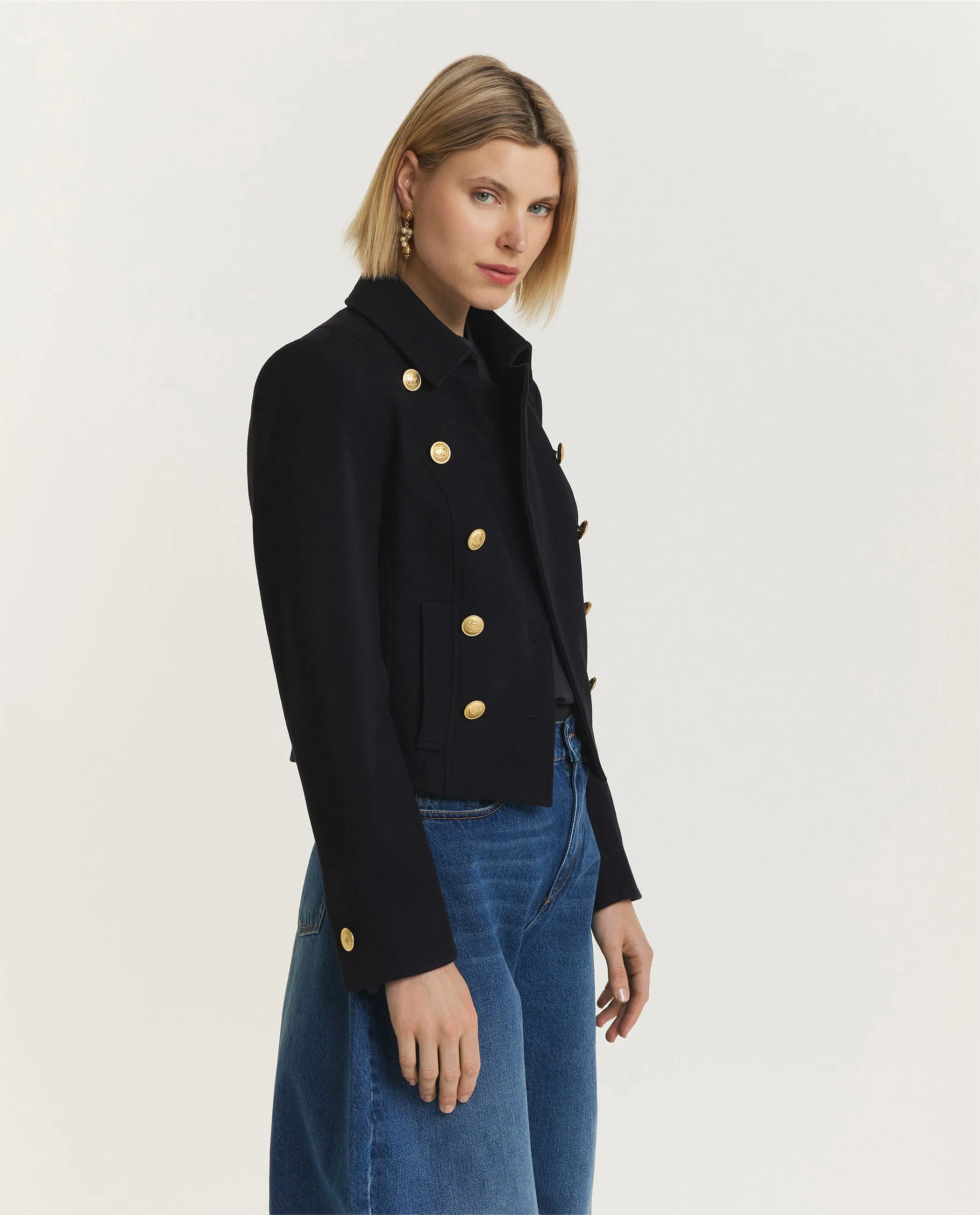 Double Breasted Blazer - Donkerblauw sold by Pauw Amsterdam product image thumbnail 4