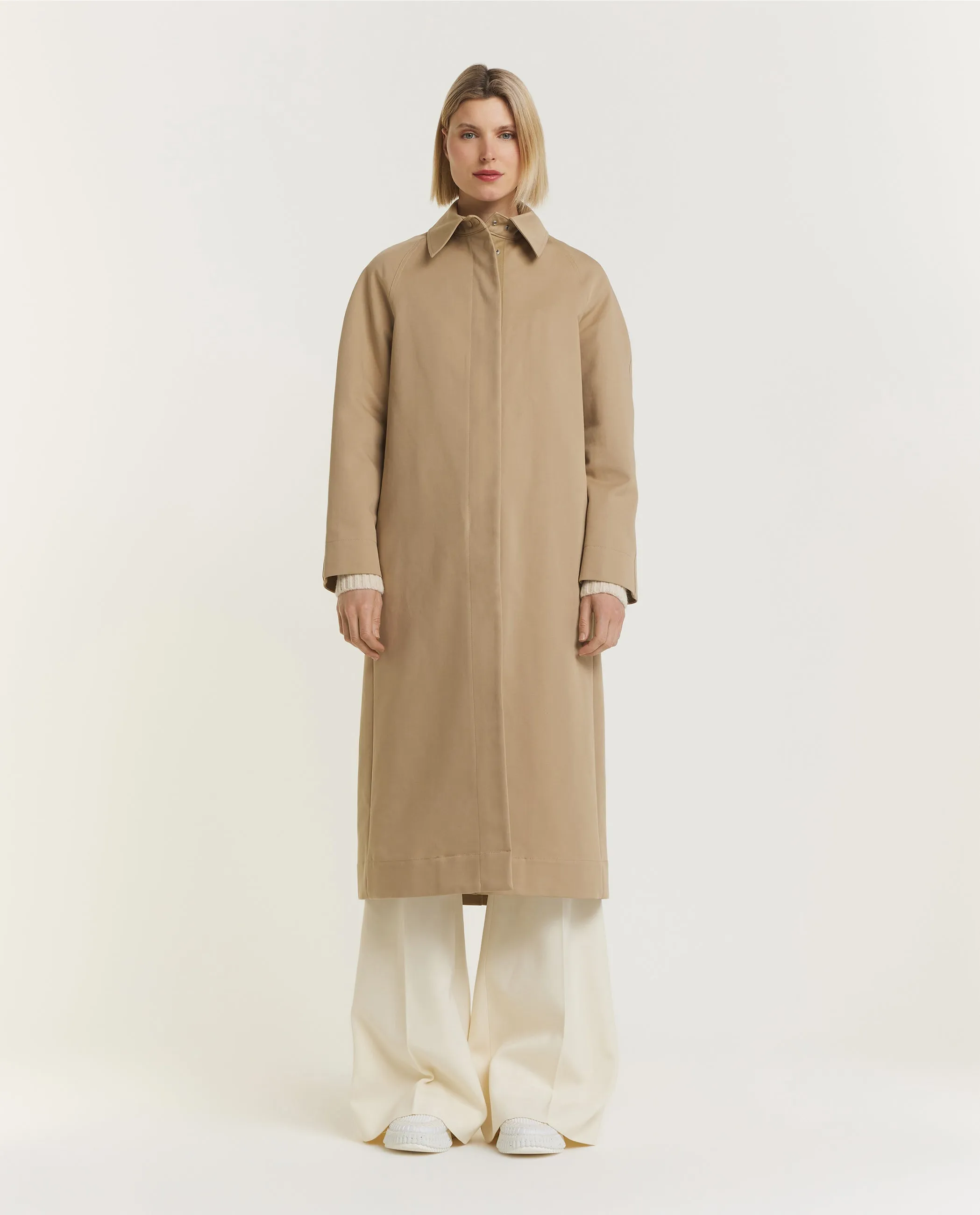 Utility Trench Coat - Lichtbruin sold by Pauw Amsterdam