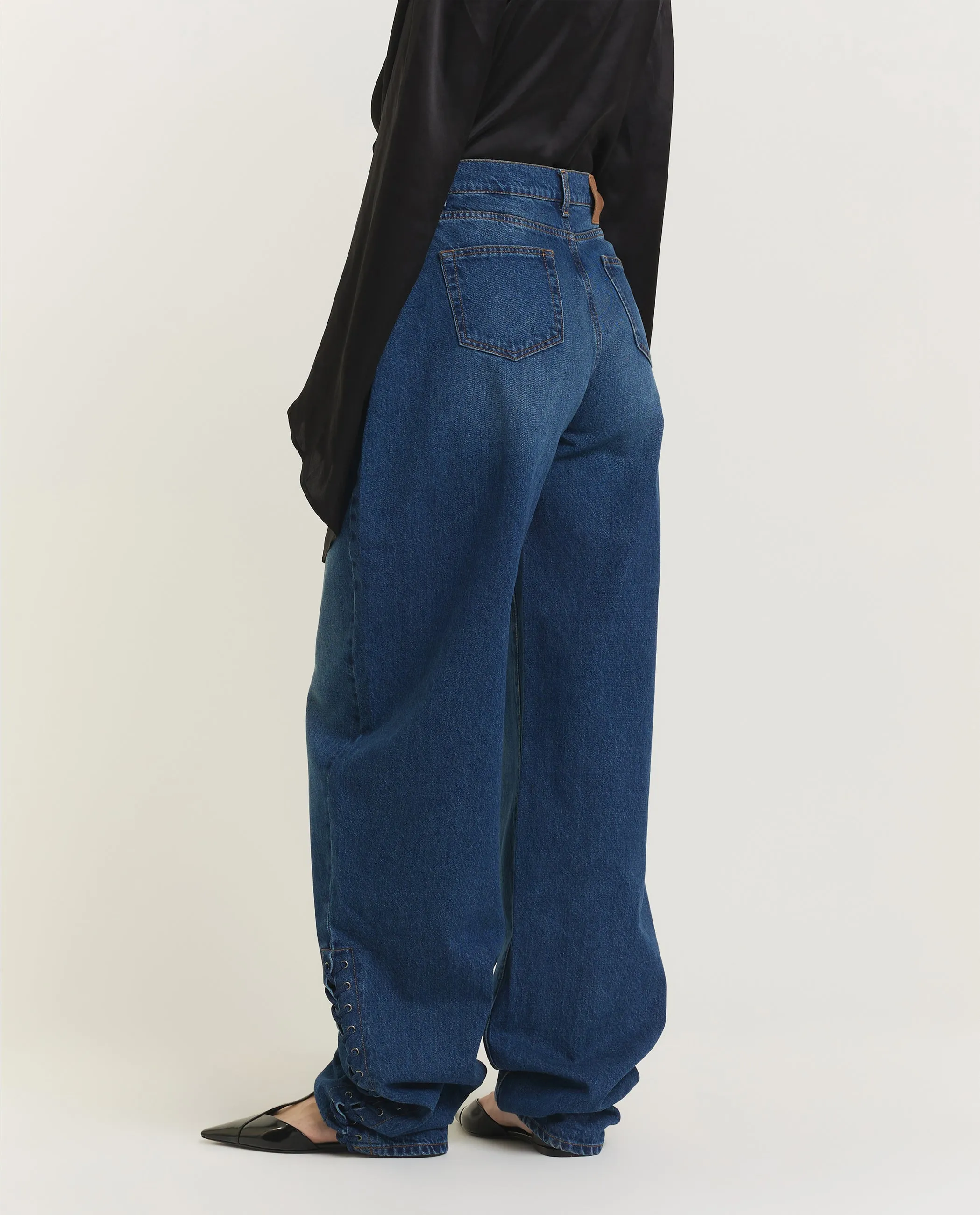 Geveterde Oversized Denim - Blauw sold by Pauw Amsterdam product image thumbnail 5