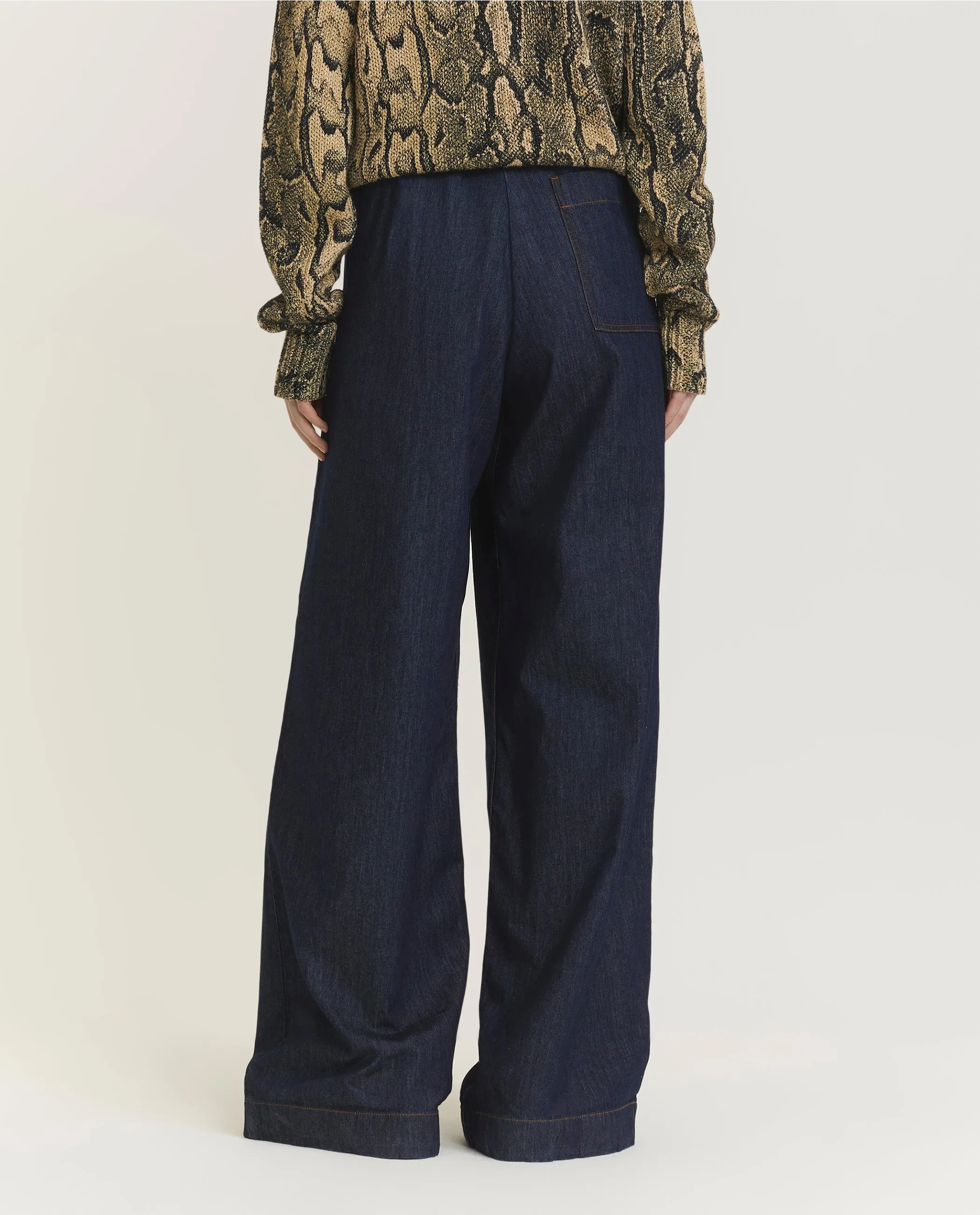 Pila Wijde Katoenen Broek - Blauw sold by Pauw Amsterdam product image thumbnail 3