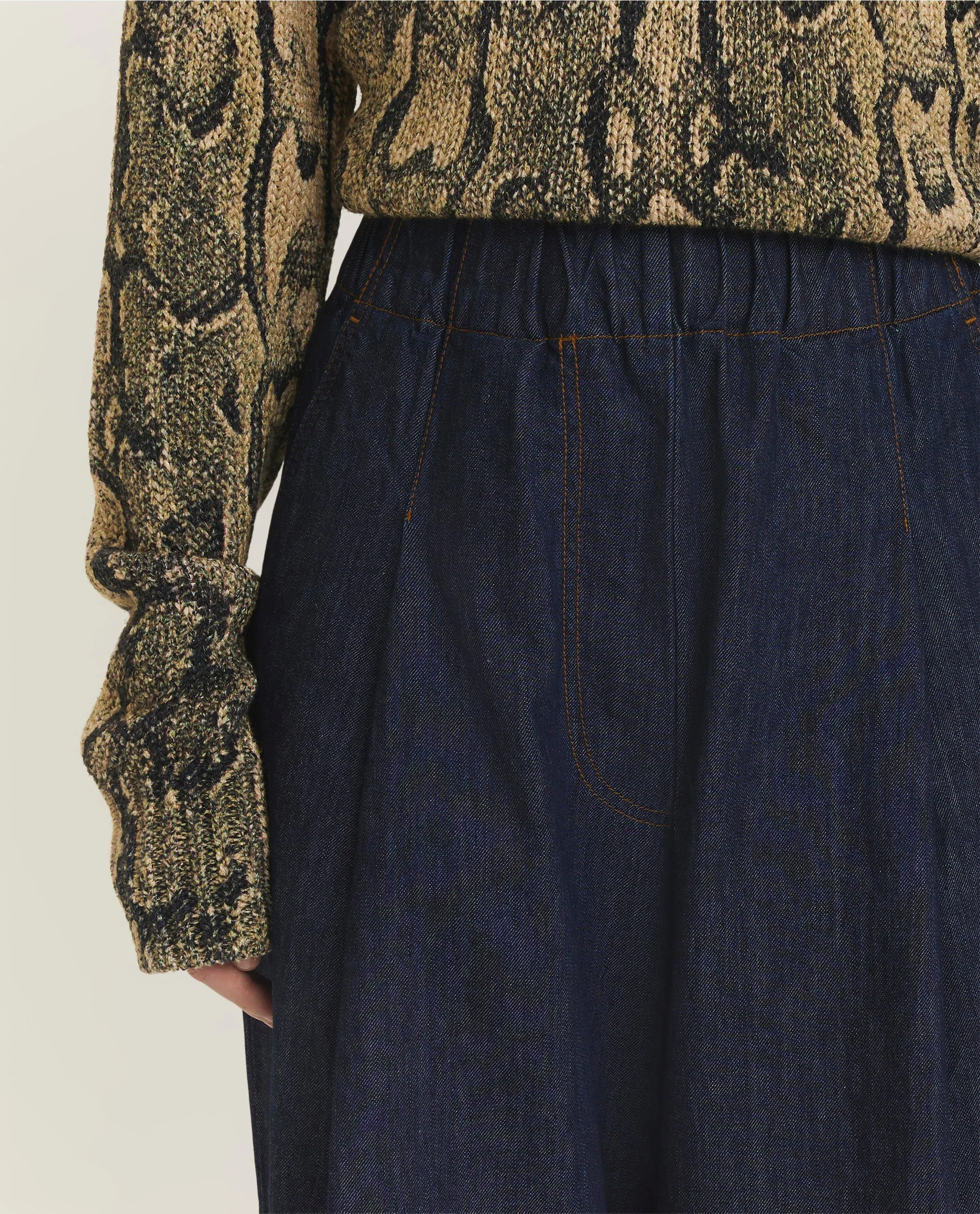 Pila Wijde Katoenen Broek - Blauw sold by Pauw Amsterdam product image thumbnail 4