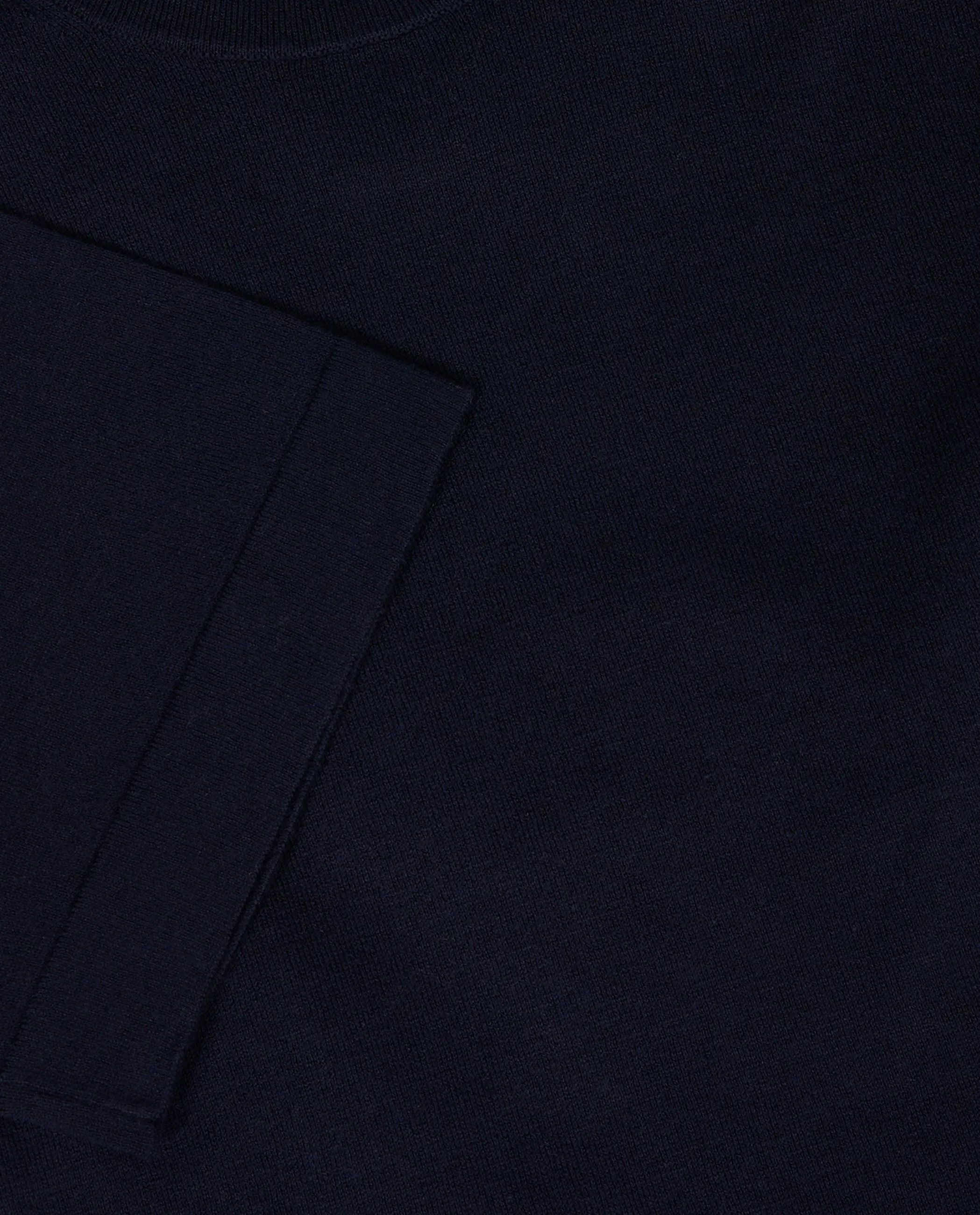 Katoen Zijde T-Shirt - Donkerblauw sold by Pauw Amsterdam product image thumbnail 5