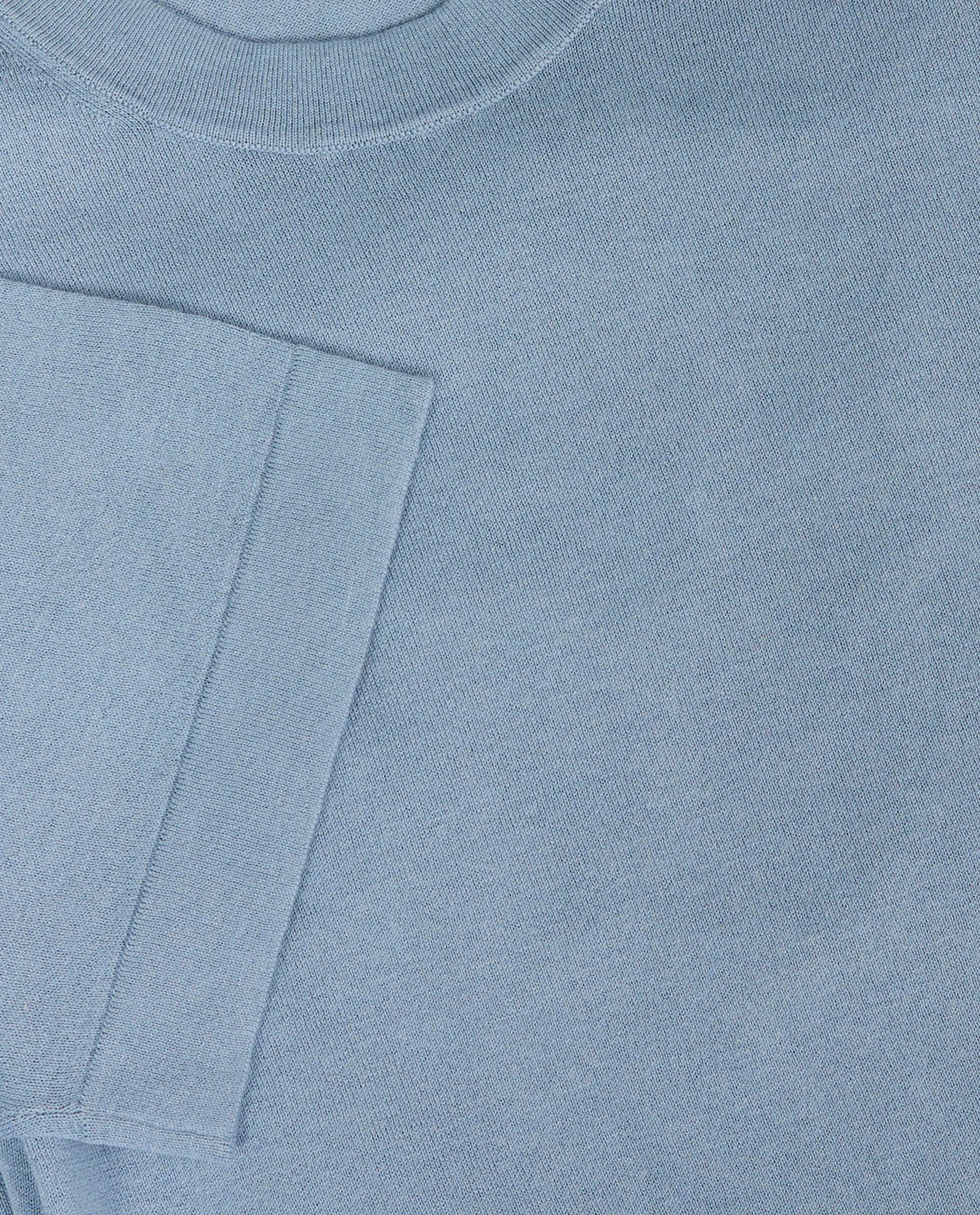 Katoen Zijde T-Shirt - Lichtblauw sold by Pauw Amsterdam product image thumbnail 5