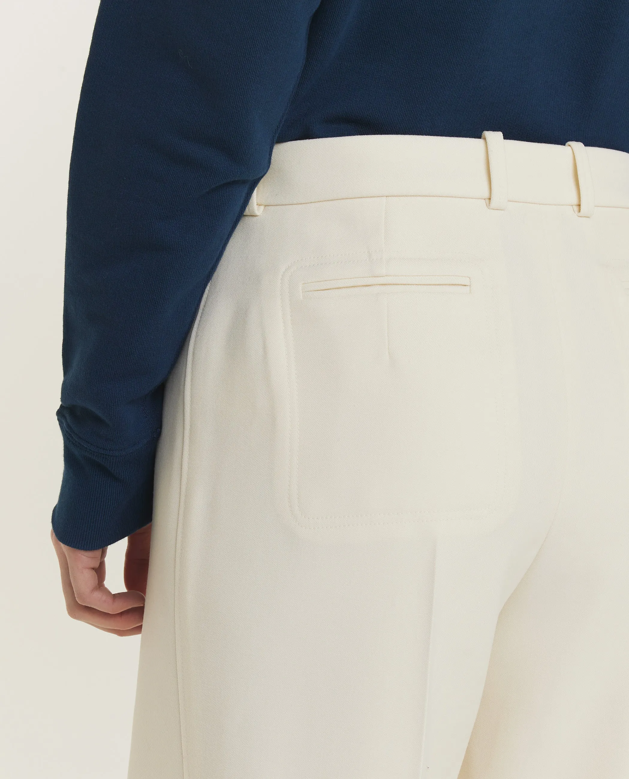 Flare Broek - offline only - Ecru sold by Pauw Amsterdam product image thumbnail 5