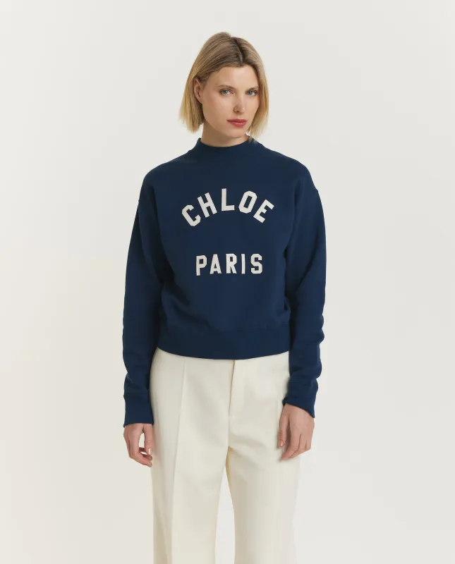 Logo Crewneck - offline only - Blue sold by Pauw Amsterdam