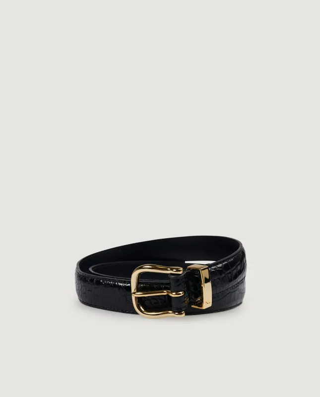 Leren riem sold by Pauw Amsterdam