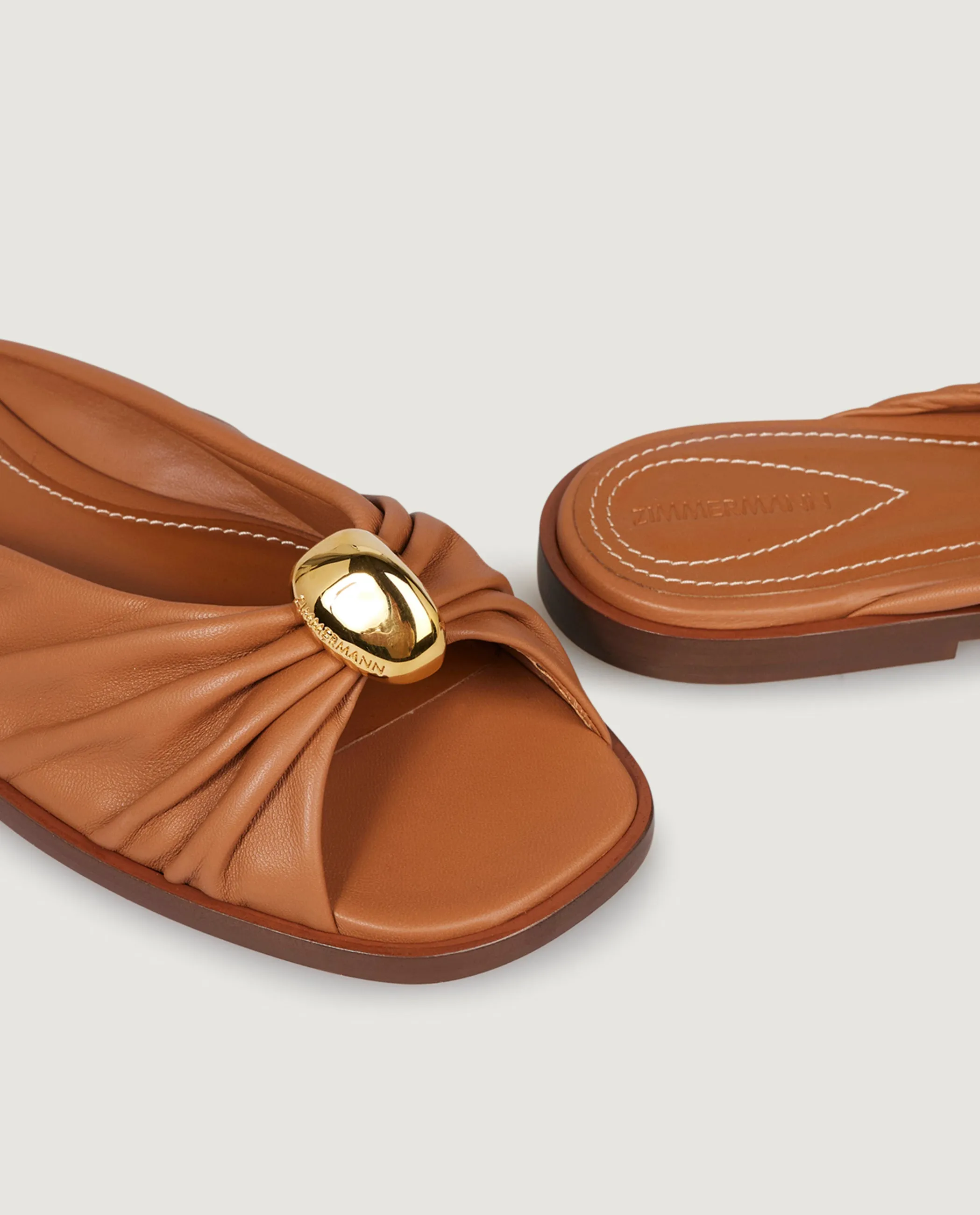 Gleam Slides - Lichtbruin sold by Pauw Amsterdam product image thumbnail 2