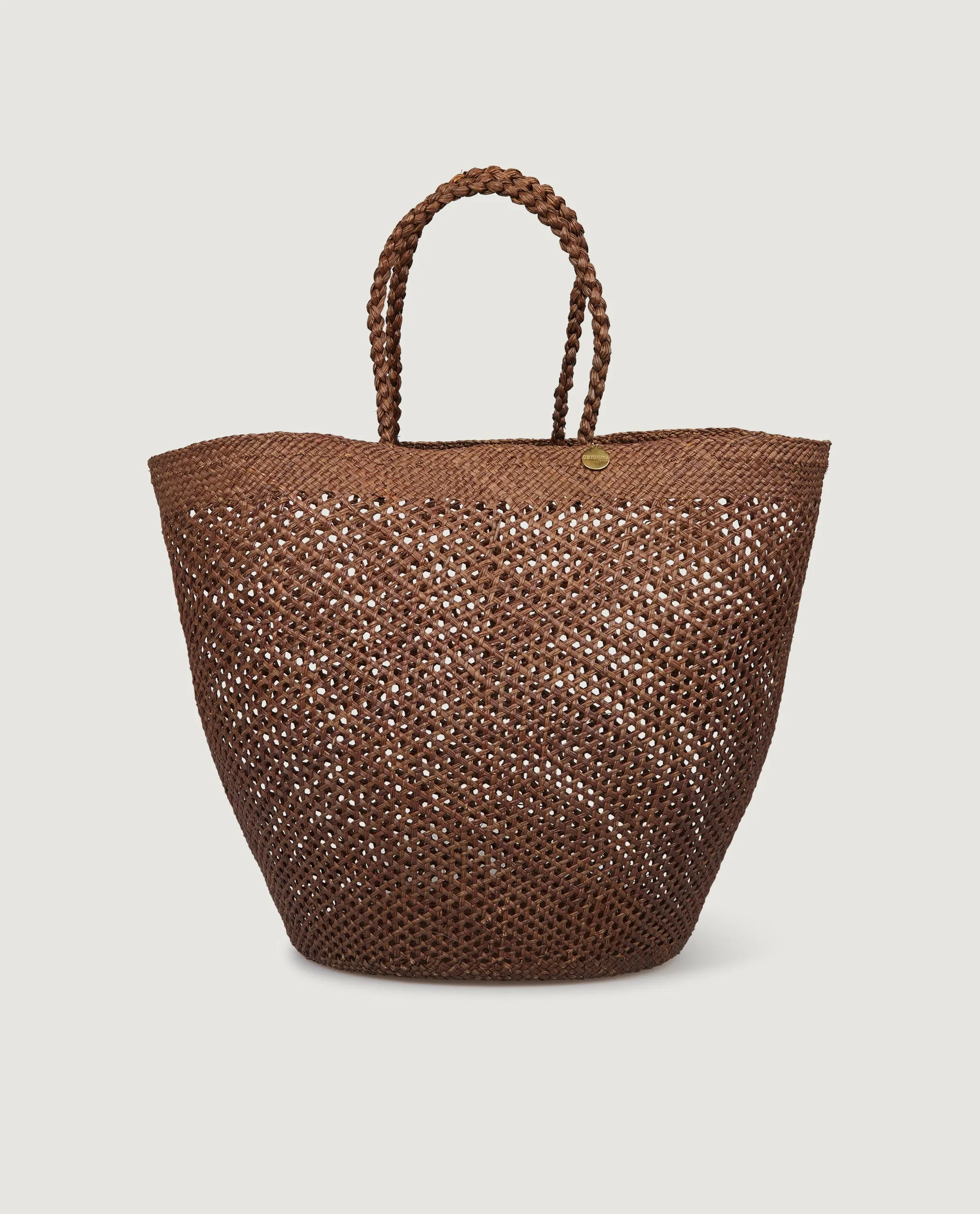 Grote Capazo Shopper - Bruin sold by Pauw Amsterdam