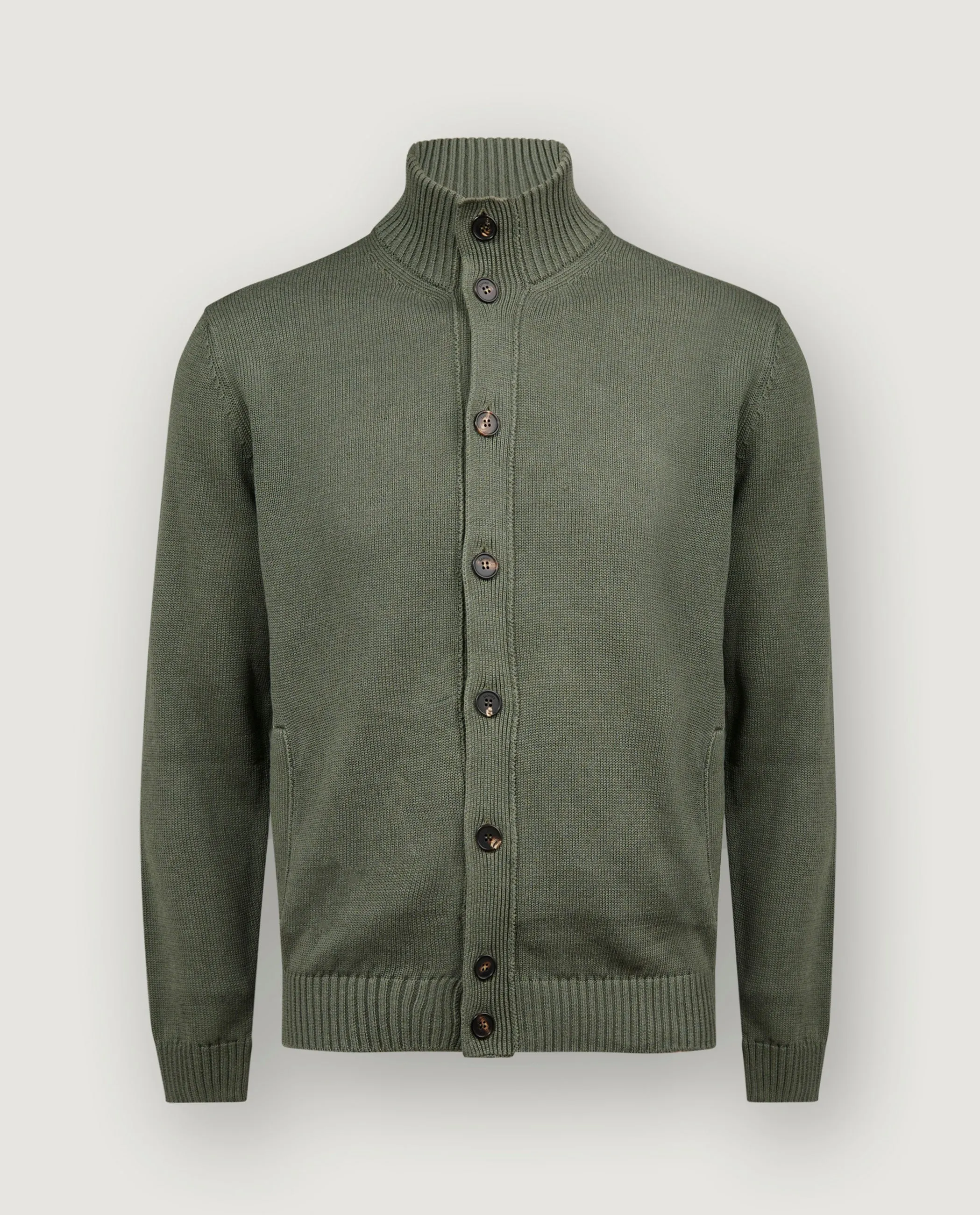 Linnen Katoen Chioto Vest - Groen sold by Pauw Amsterdam