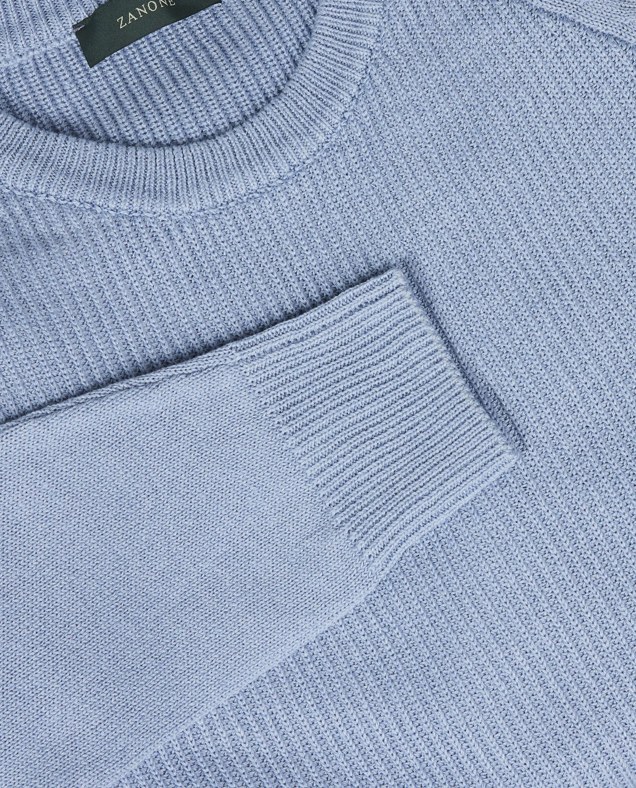 Linnen Katoenen Trui - Lichtblauw sold by Pauw Amsterdam product image thumbnail 5