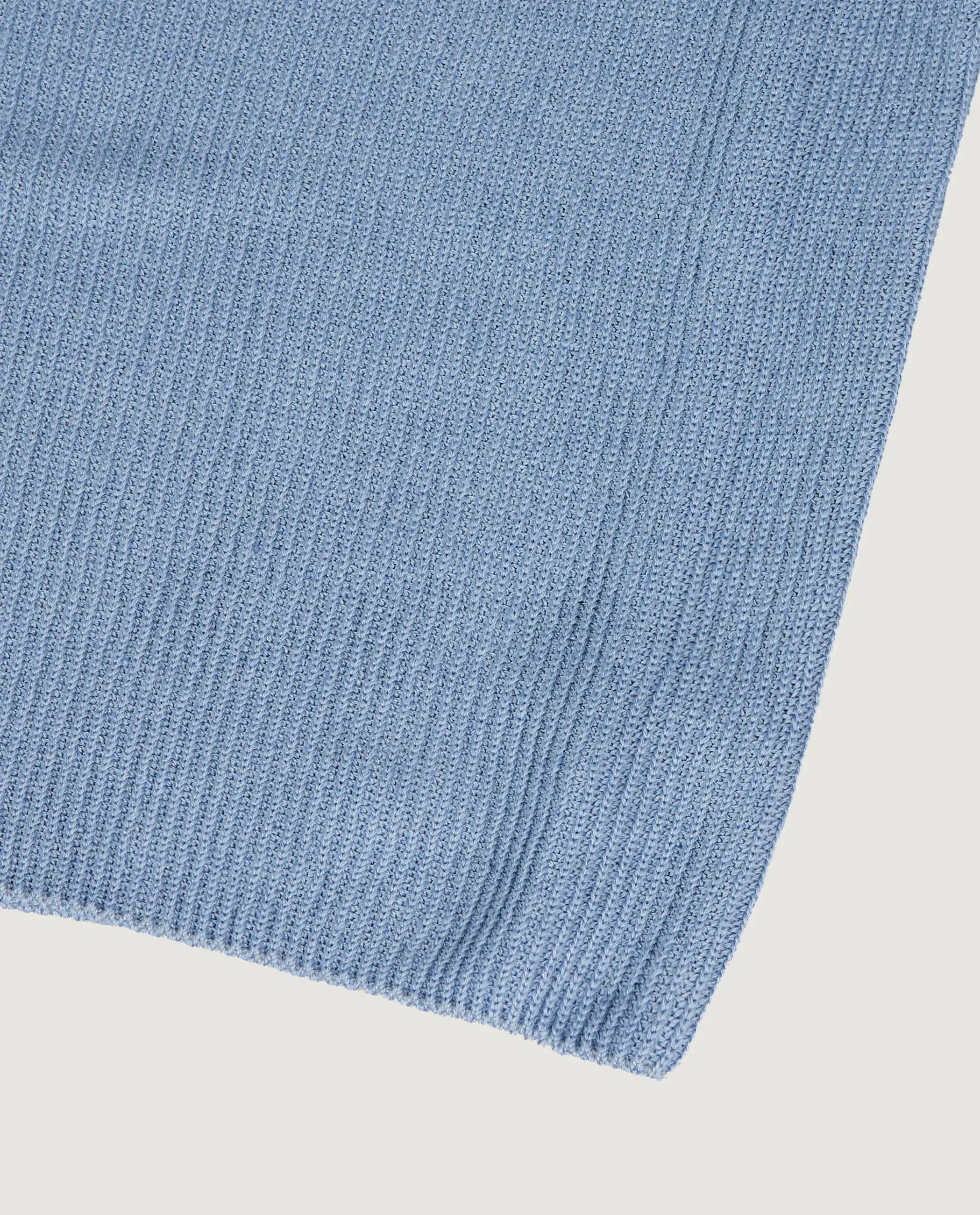 Linnen Katoenen Trui - Lichtblauw sold by Pauw Amsterdam product image thumbnail 3