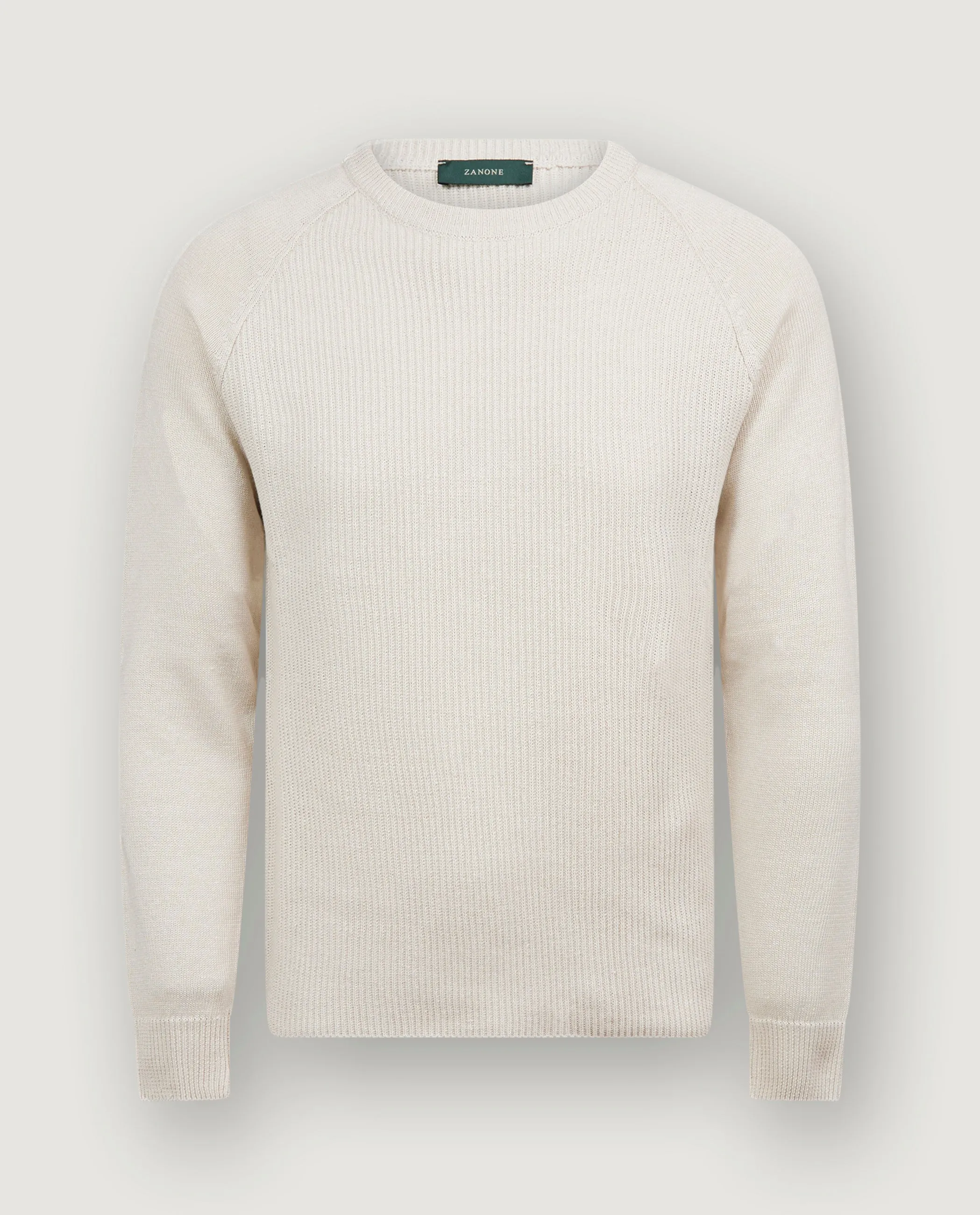 Linnen Katoenen Trui - Ecru sold by Pauw Amsterdam