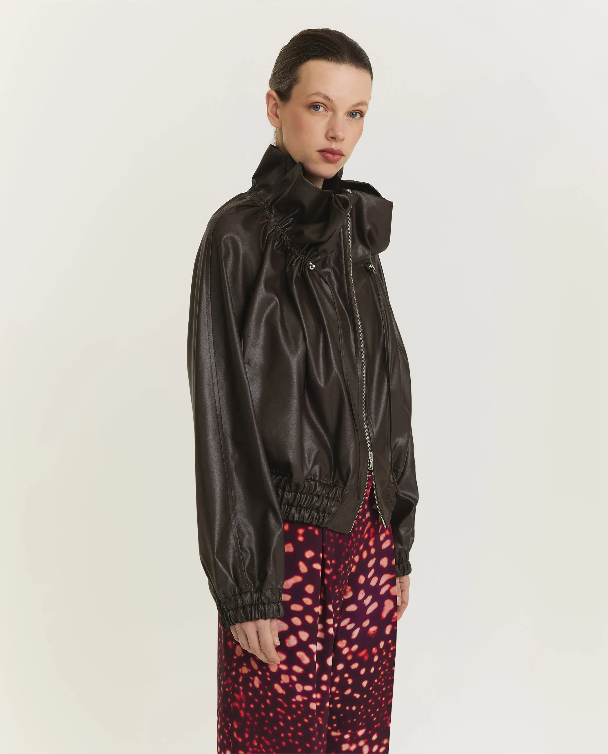 Cocoon Blouson - Bruin sold by Pauw Amsterdam product image thumbnail 4