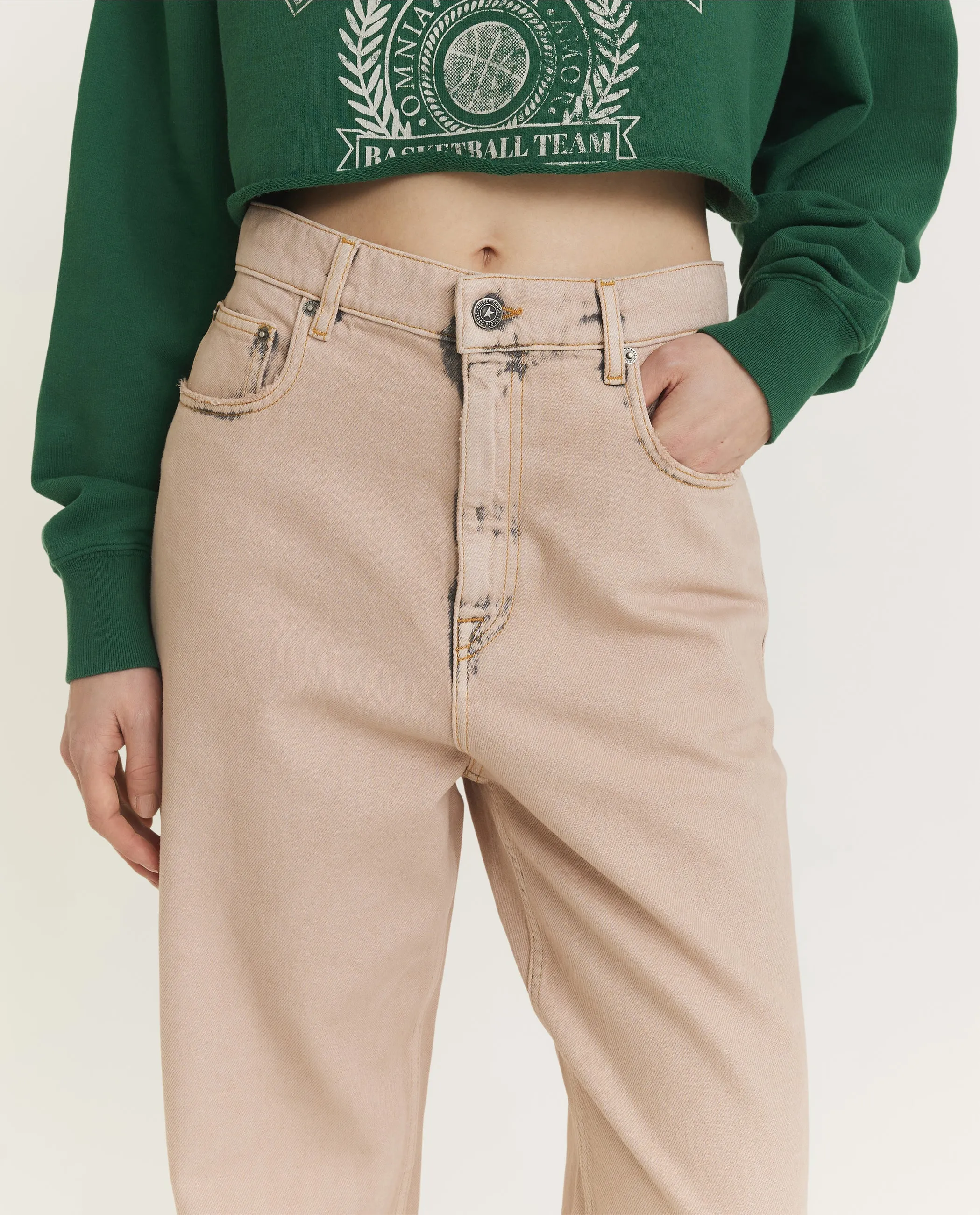 Katoenen Jeans - Roze sold by Pauw Amsterdam product image thumbnail 5