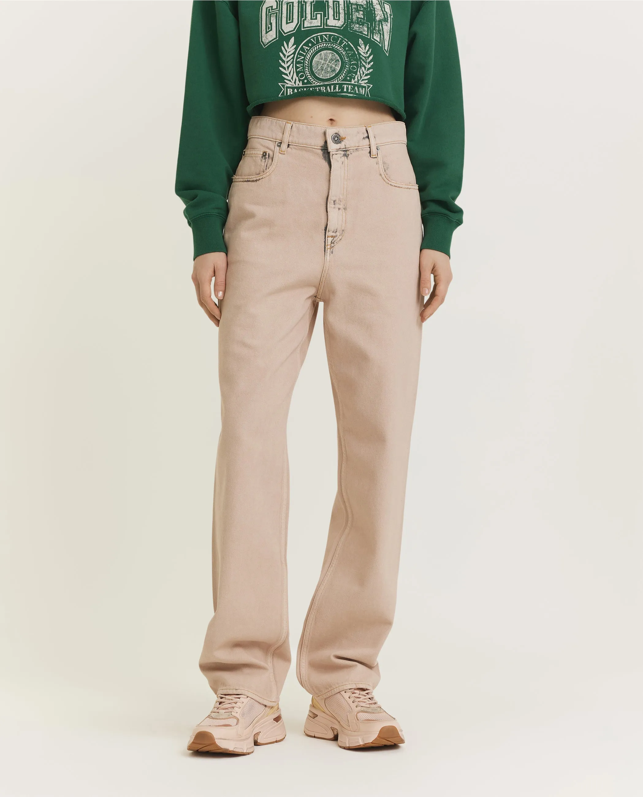 Katoenen Jeans - Roze sold by Pauw Amsterdam product image thumbnail 2