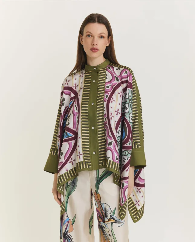 Foulard Shirt - Groen sold by Pauw Amsterdam