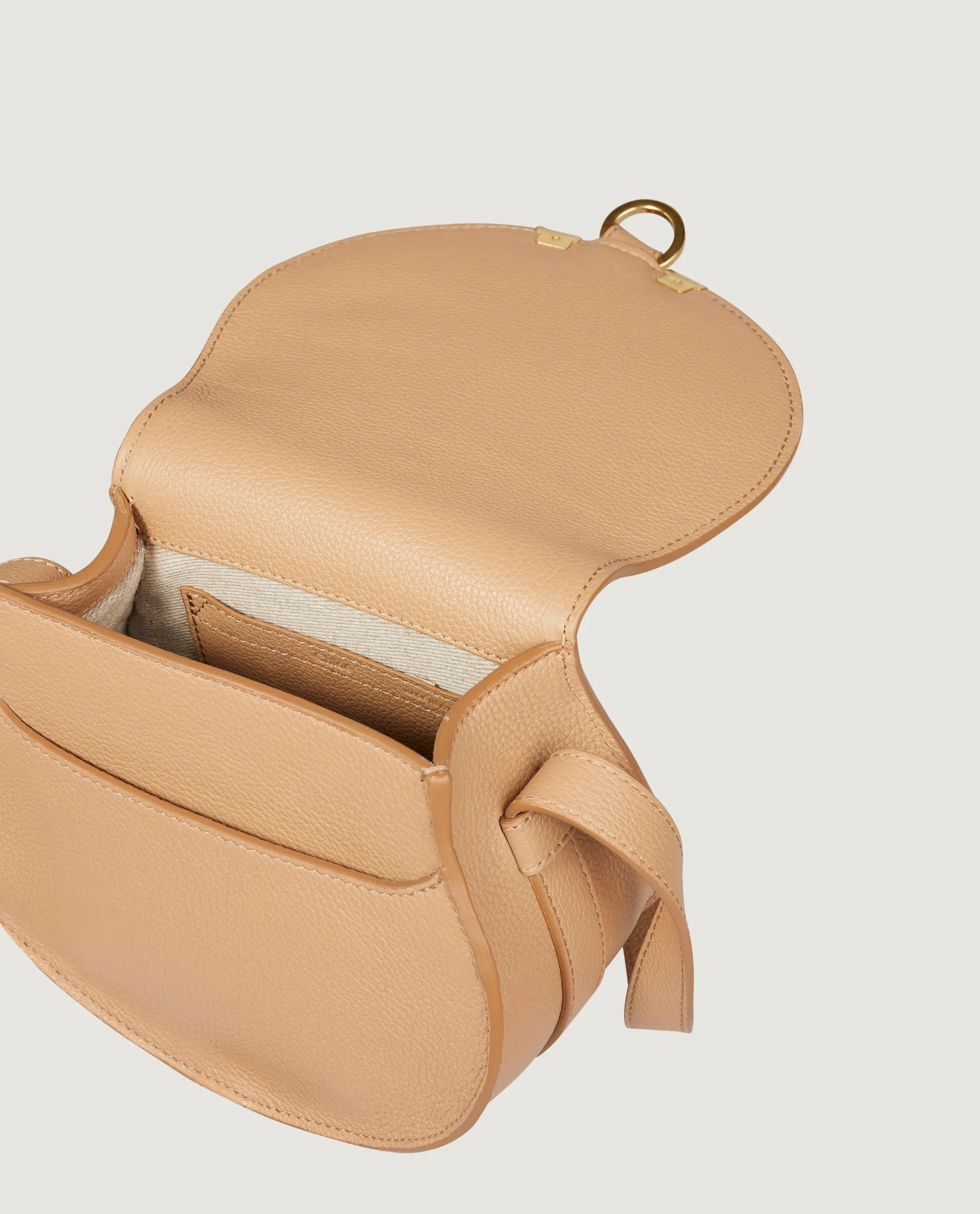 Marcie Saddle Bag - offline bag - Lichtbruin sold by Pauw Amsterdam product image thumbnail 5