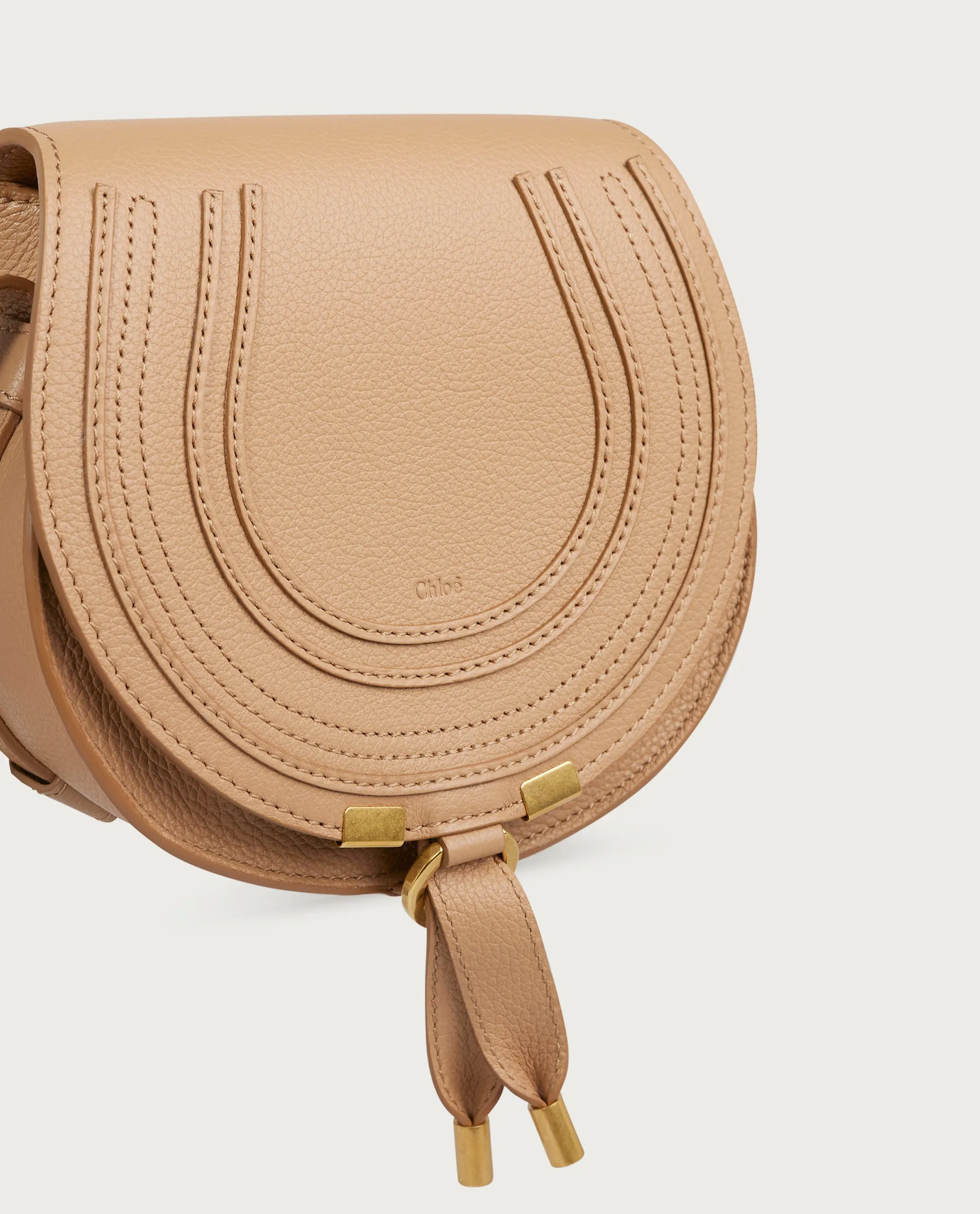 Marcie Saddle Bag - offline bag - Lichtbruin sold by Pauw Amsterdam product image thumbnail 4