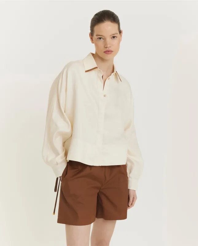 Biacco Shirt - Ecru sold by Pauw Amsterdam