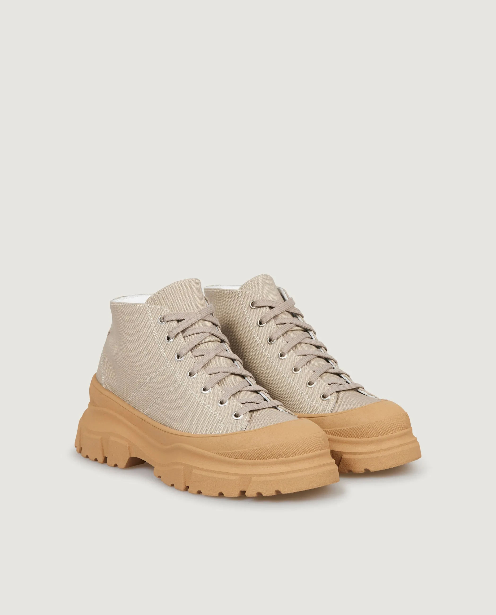 Canvas Schoenen - Lichtgrijs sold by Pauw Amsterdam product image thumbnail 4