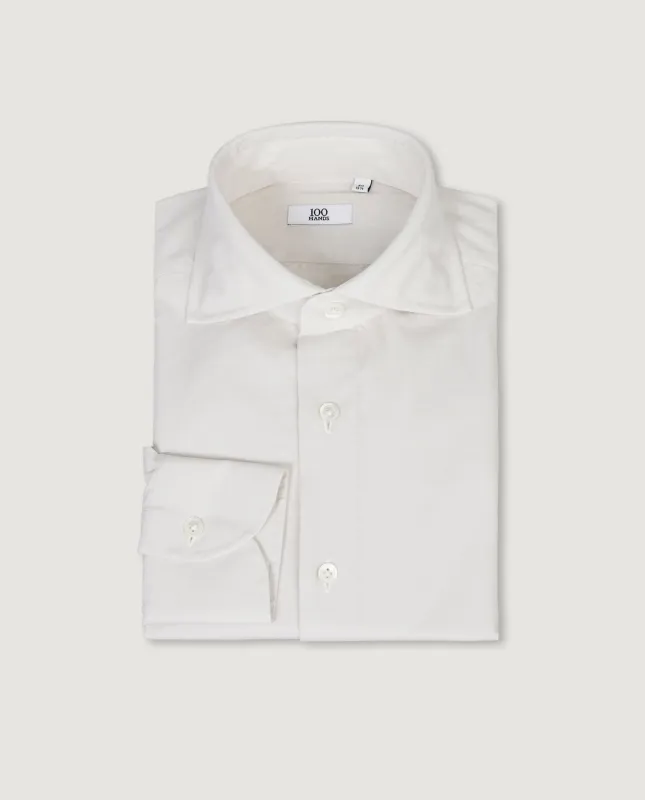 Twill Katoenen Shirt - Ecru sold by Pauw Amsterdam