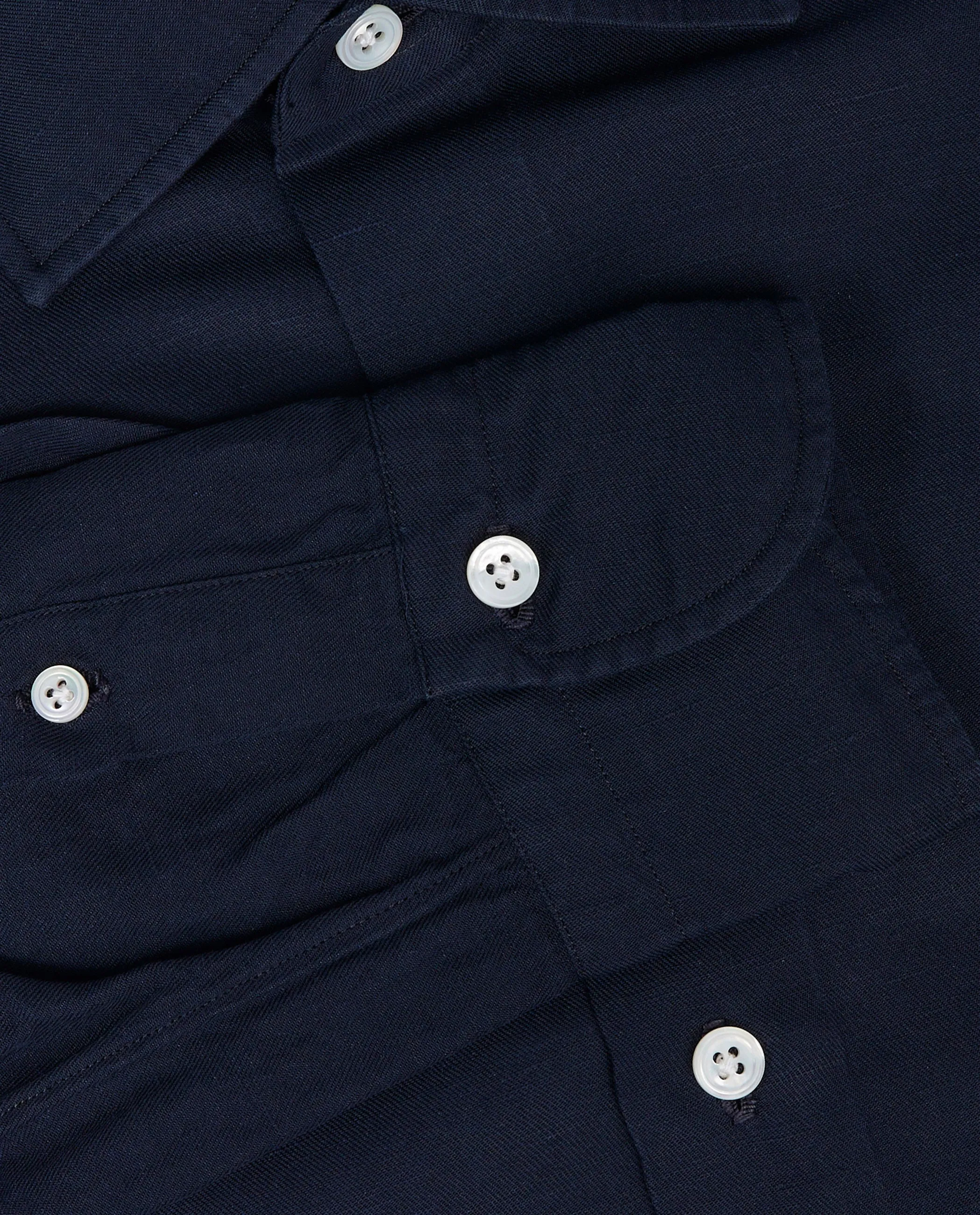 Katoen Linnen Shirt - Donkerblauw sold by Pauw Amsterdam product image thumbnail 3