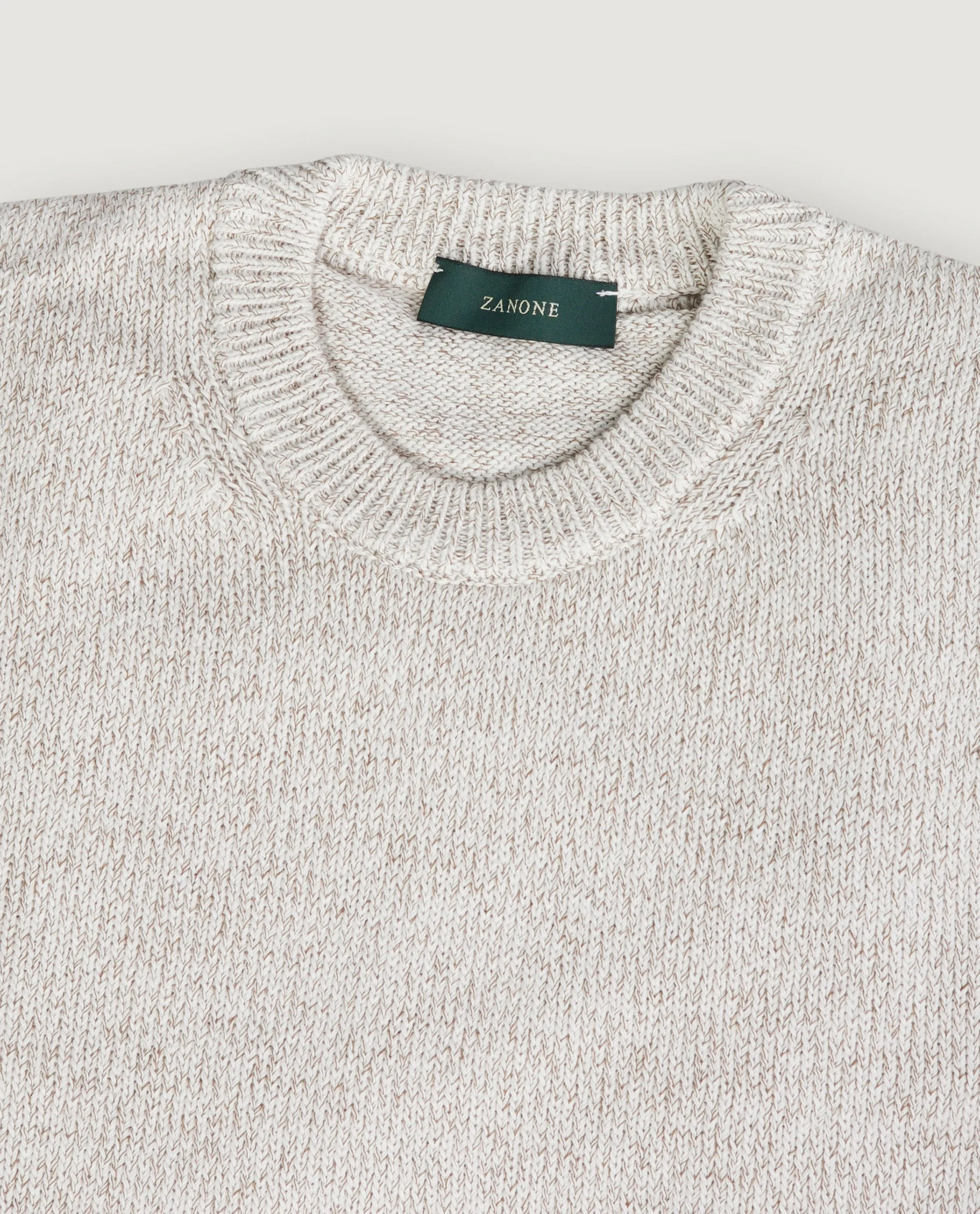 Melee Crewneck - Ecru sold by Pauw Amsterdam product image thumbnail 2