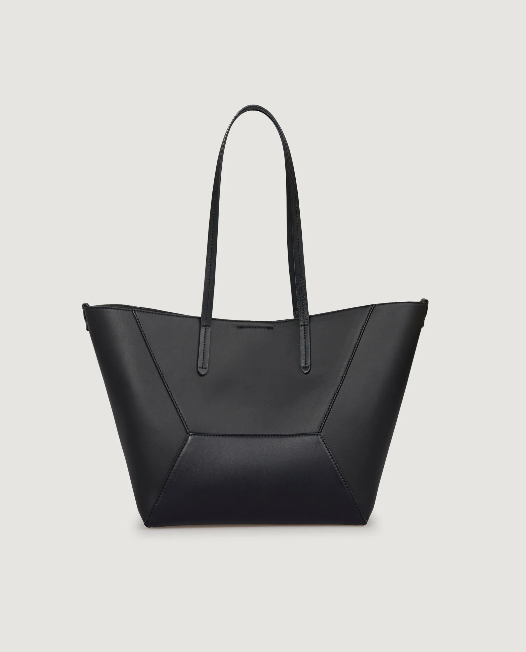 Lederen Duo Tas - Zwart sold by Pauw Amsterdam product image thumbnail 3