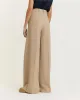 Wijde Geplooide Broek - Lichtbruin sold by Pauw Amsterdam