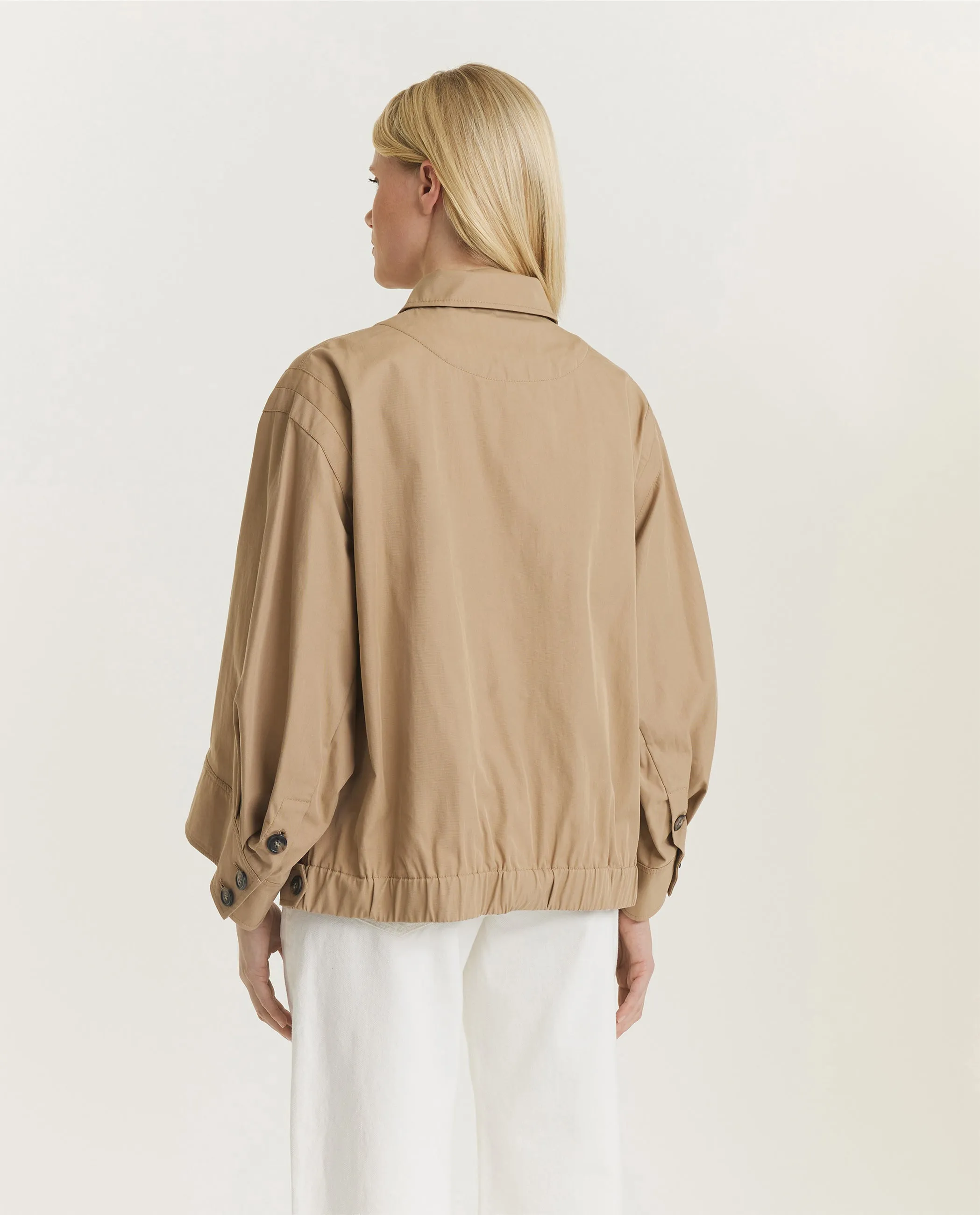 Twill Worker Jasje - Lichtbruin sold by Pauw Amsterdam product image thumbnail 5