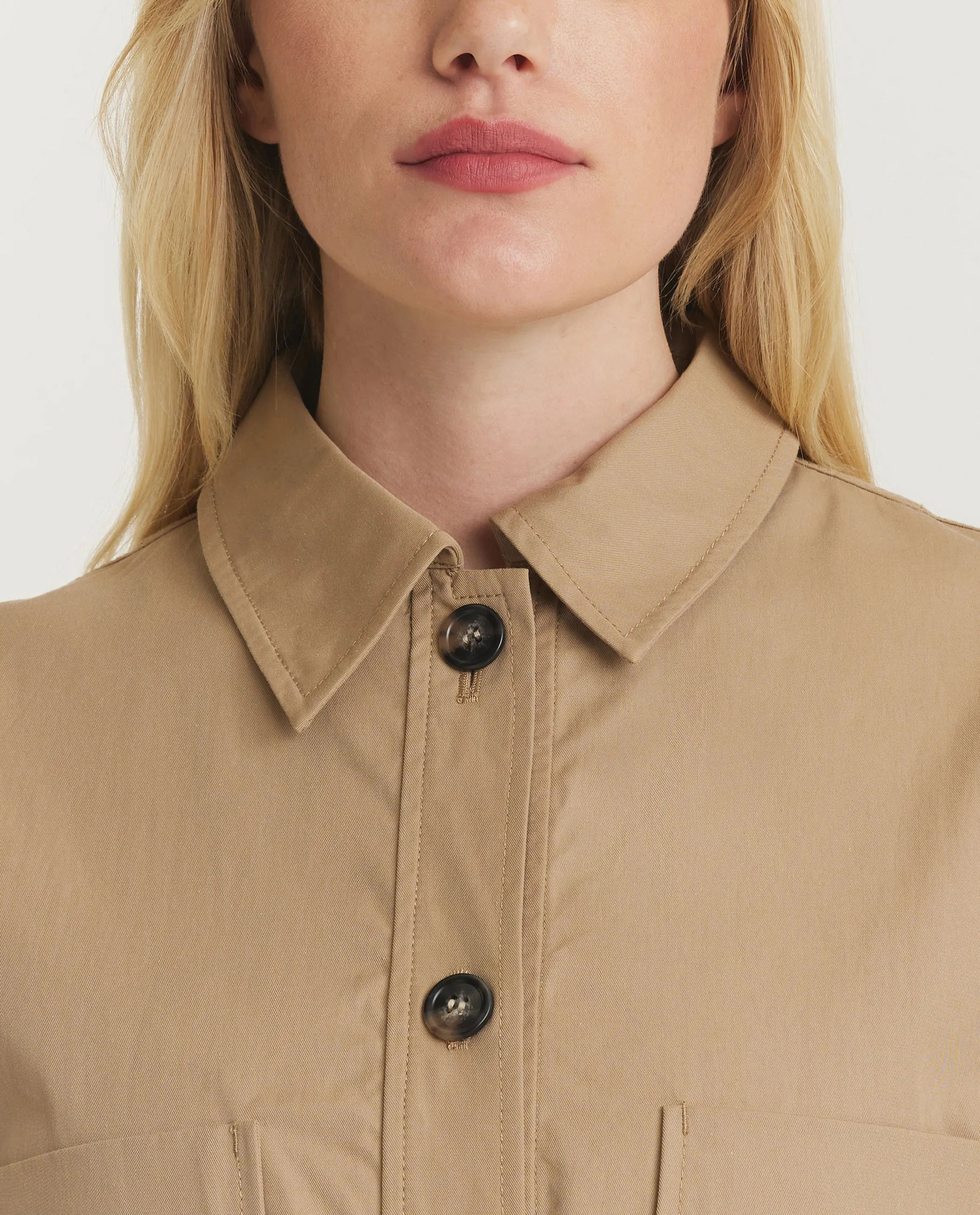 Twill Worker Jasje - Lichtbruin sold by Pauw Amsterdam product image thumbnail 2