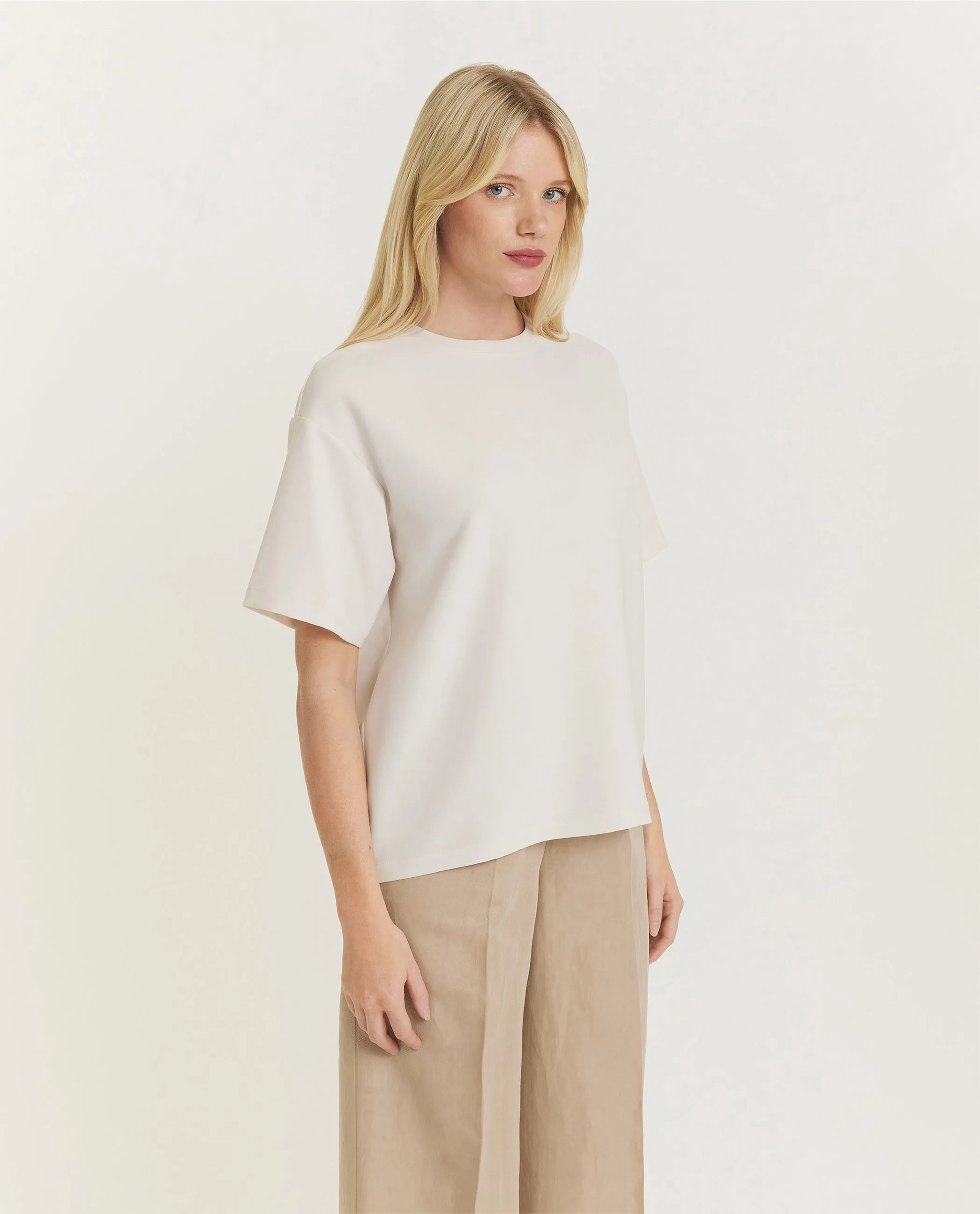 Korte Mouwen Top - Ecru sold by Pauw Amsterdam product image thumbnail 4