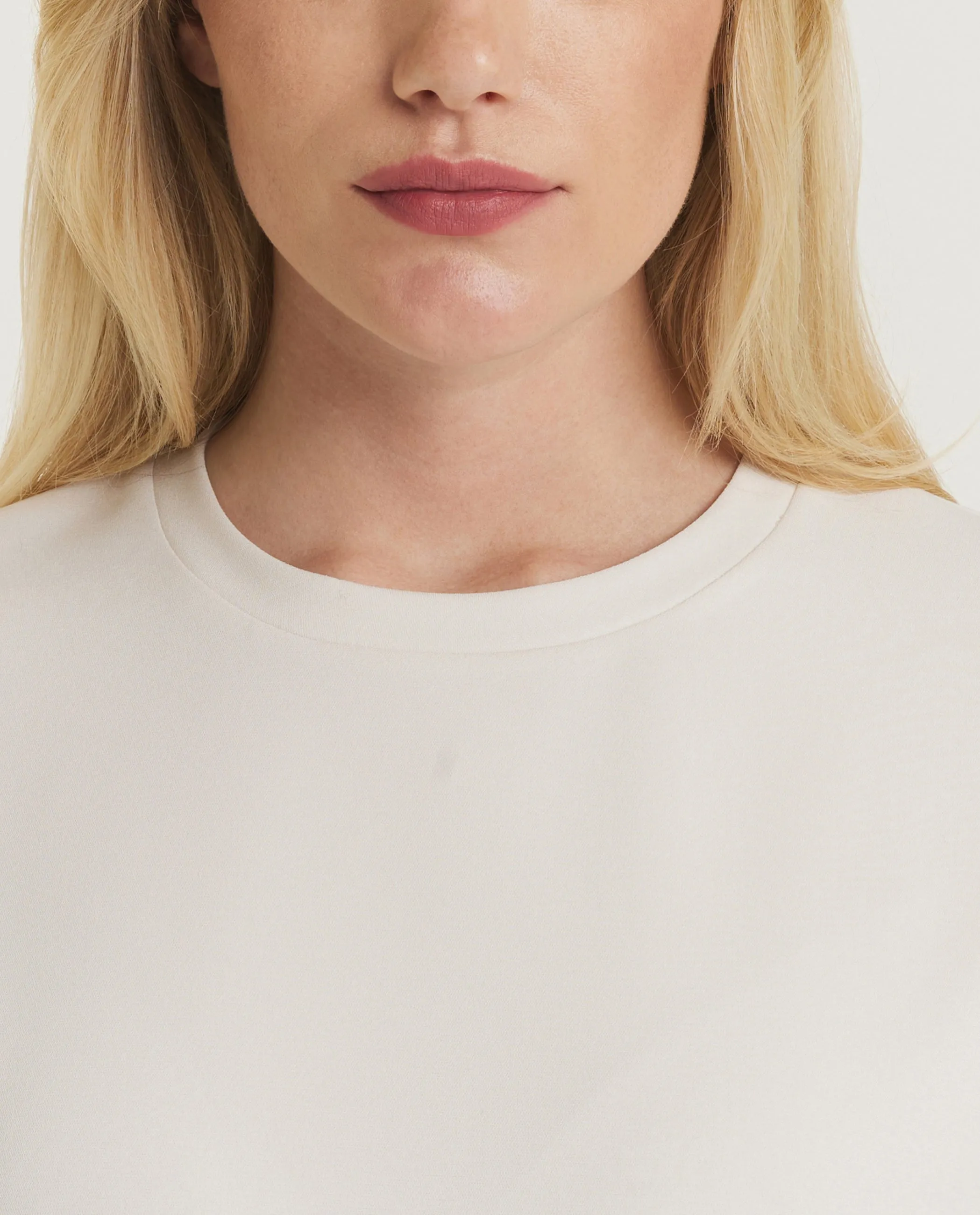 Korte Mouwen Top - Ecru sold by Pauw Amsterdam product image thumbnail 2