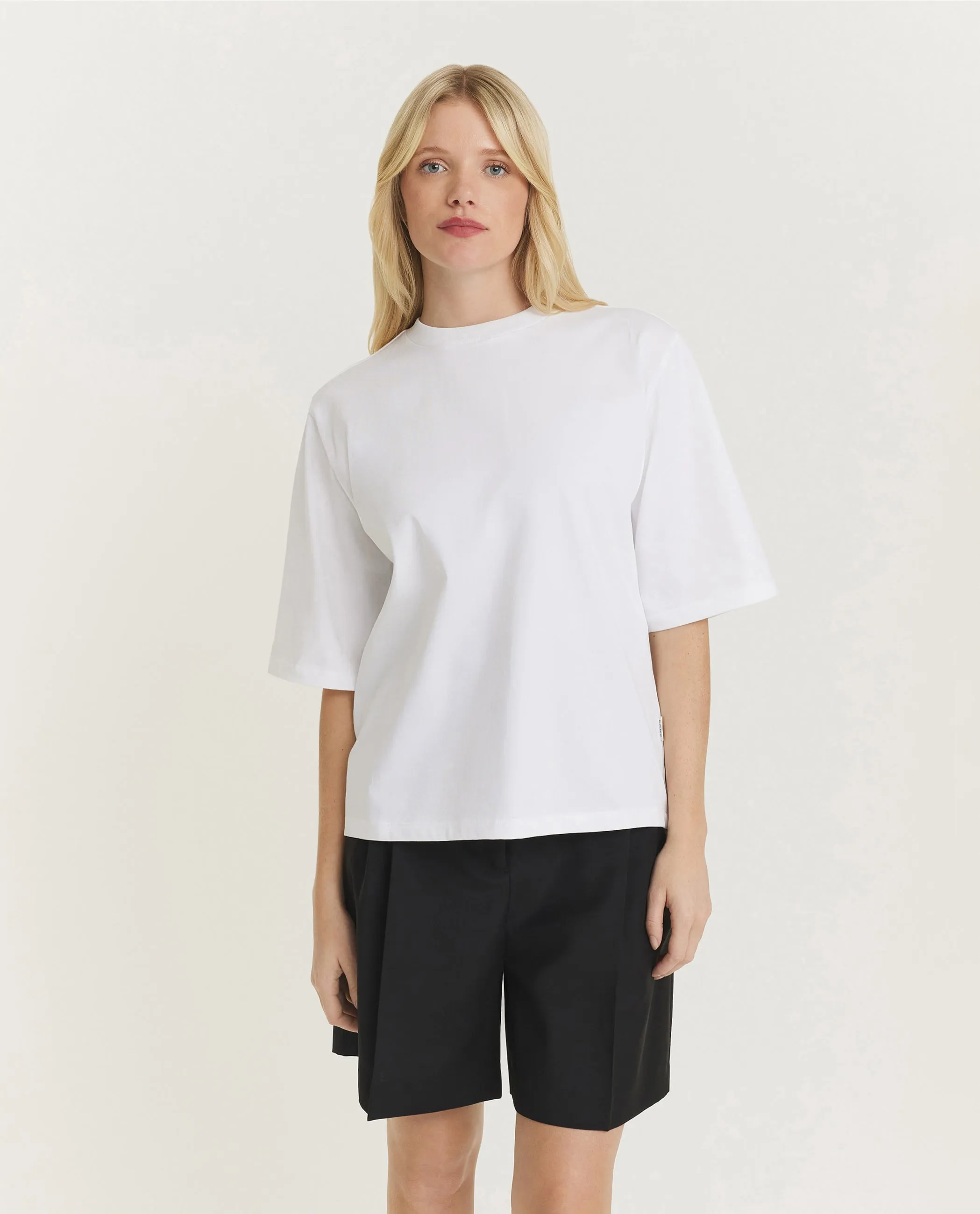 Oversized Katoenen T-Shirt - Wit sold by Pauw Amsterdam
