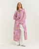Geprinte Jacquard Jas - Roze sold by Pauw Amsterdam