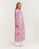 Geprinte Jacquard Jas - Roze sold by Pauw Amsterdam