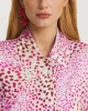 Geprinte Jacquard Jas - Roze sold by Pauw Amsterdam